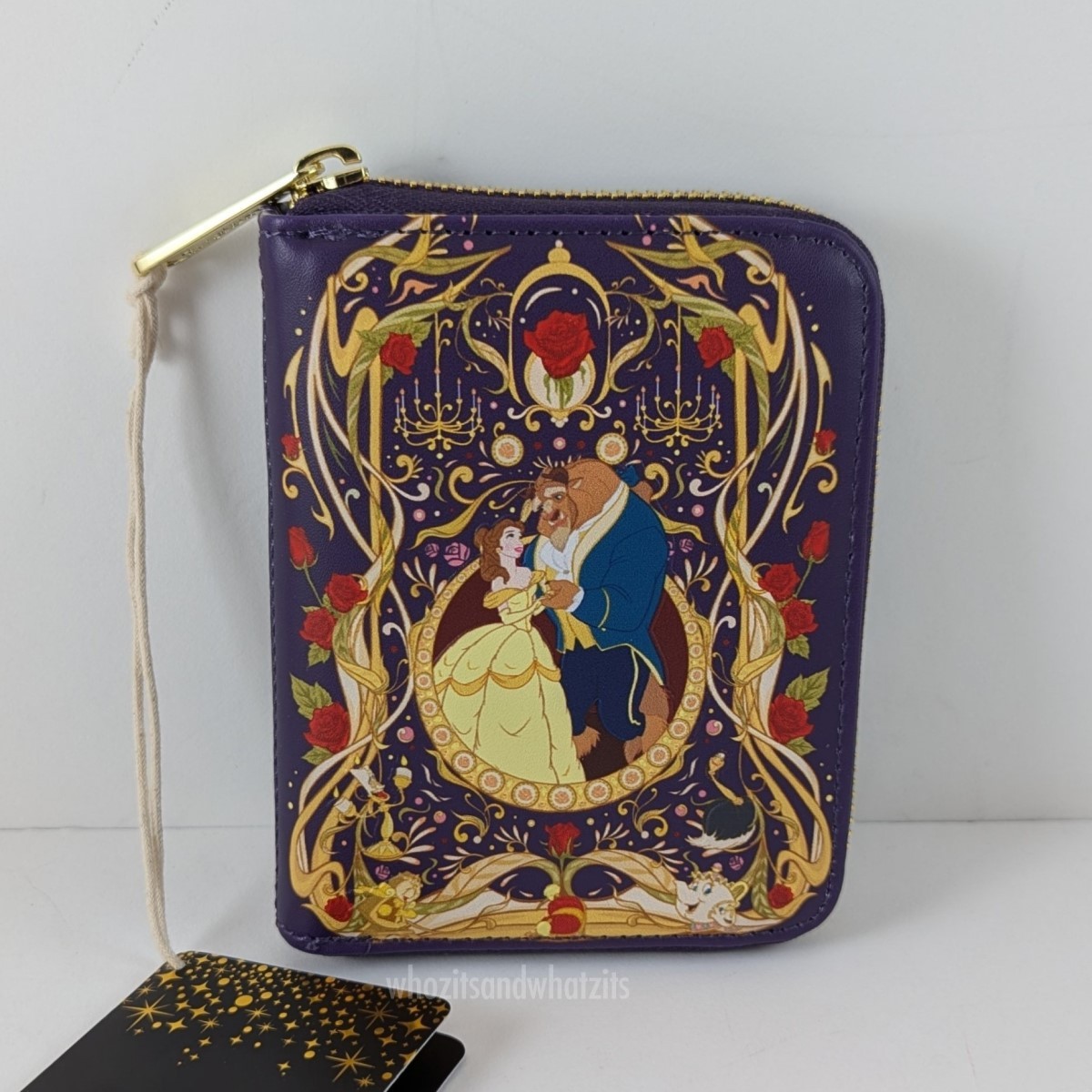 Loungefly Beauty and the Beast Ornate Baroque Wallet NWT Very Rare Exclusive