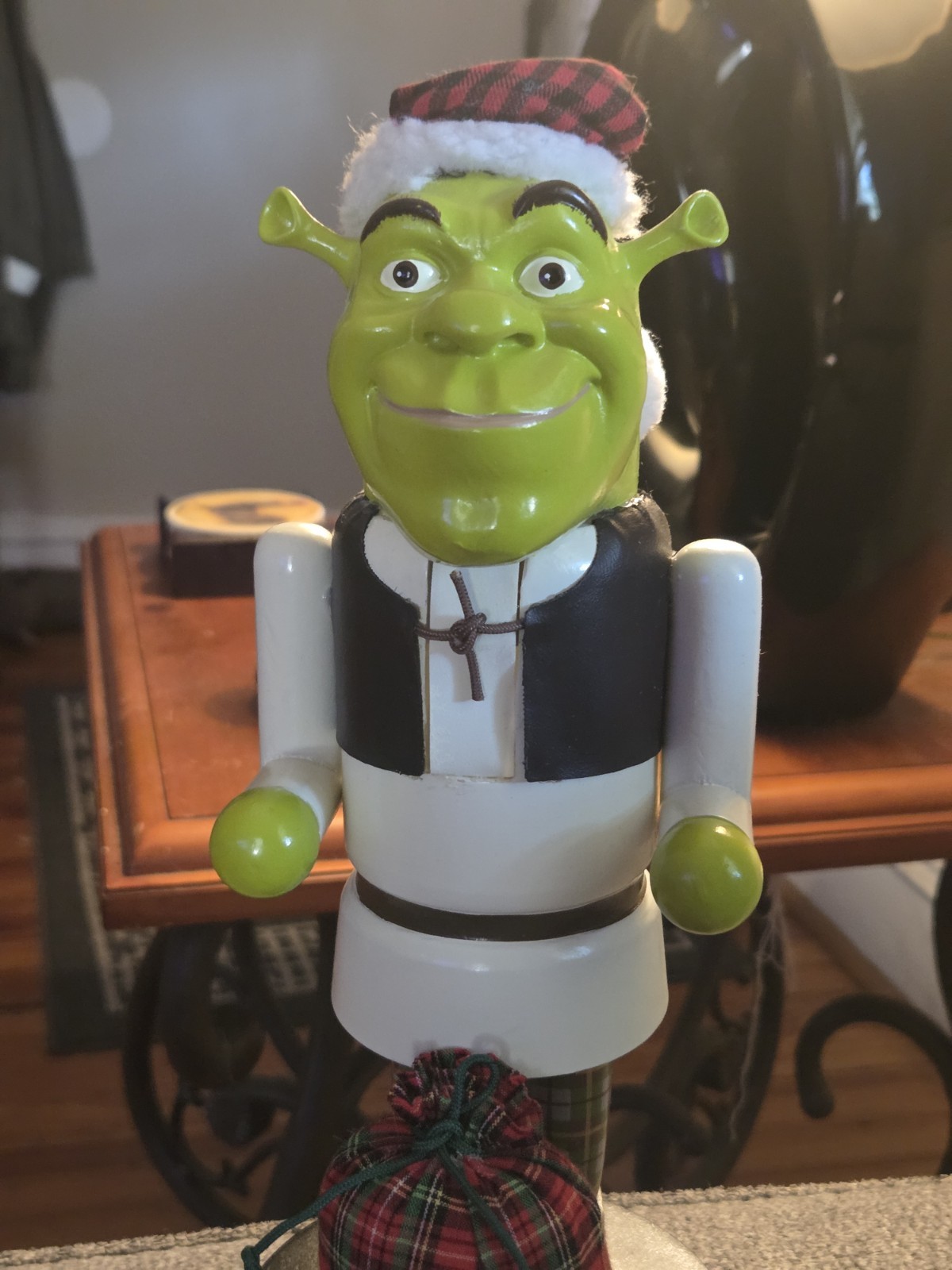 RARE Kurt Adler 2007 Shrek the Halls Nutcracker Christmas Decor Nut Cracker