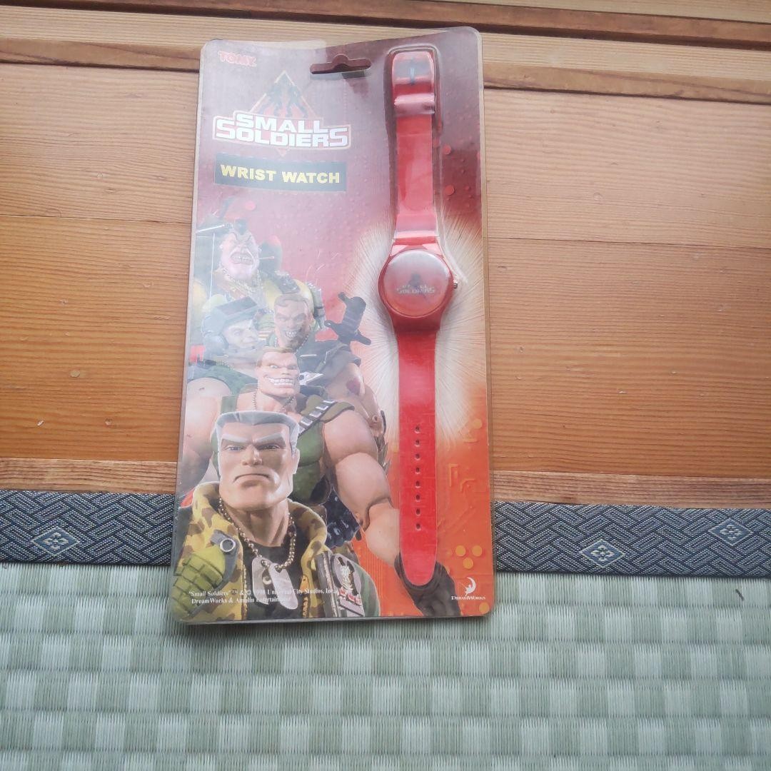 TOMY Small Soldiers Wrist Watch Red Unopened Movie Character Design Item