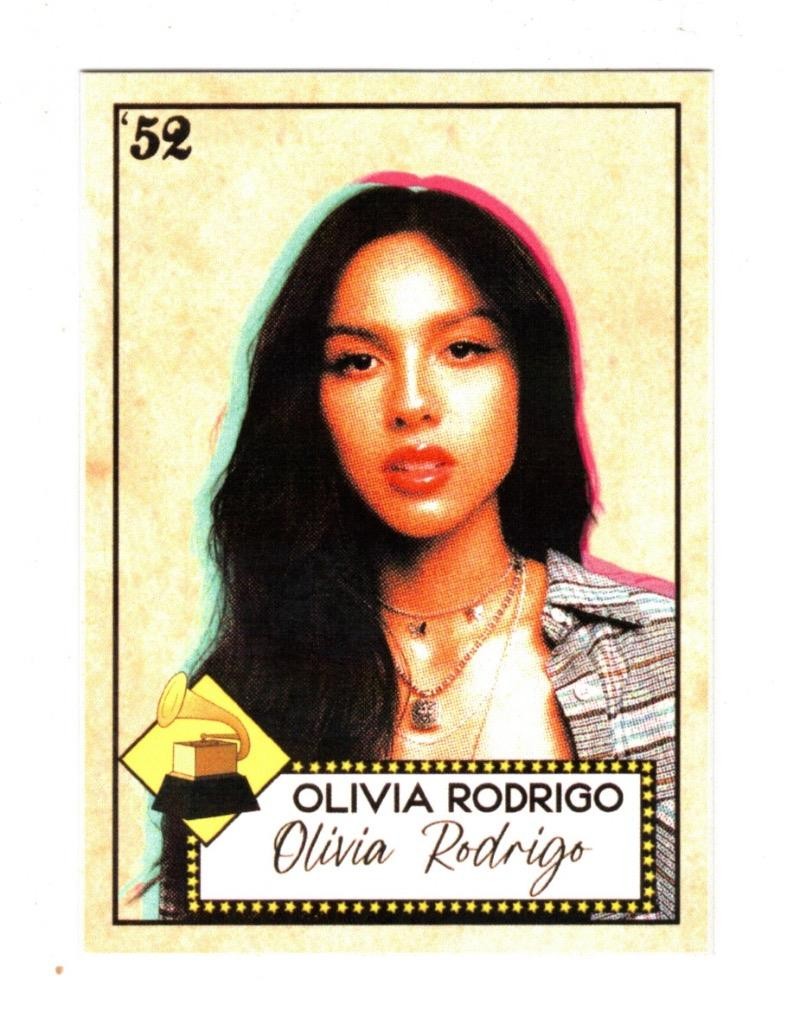 2023 Olivia Rodrigo Trading Card Series 1952 Throwback Custom Card V1
