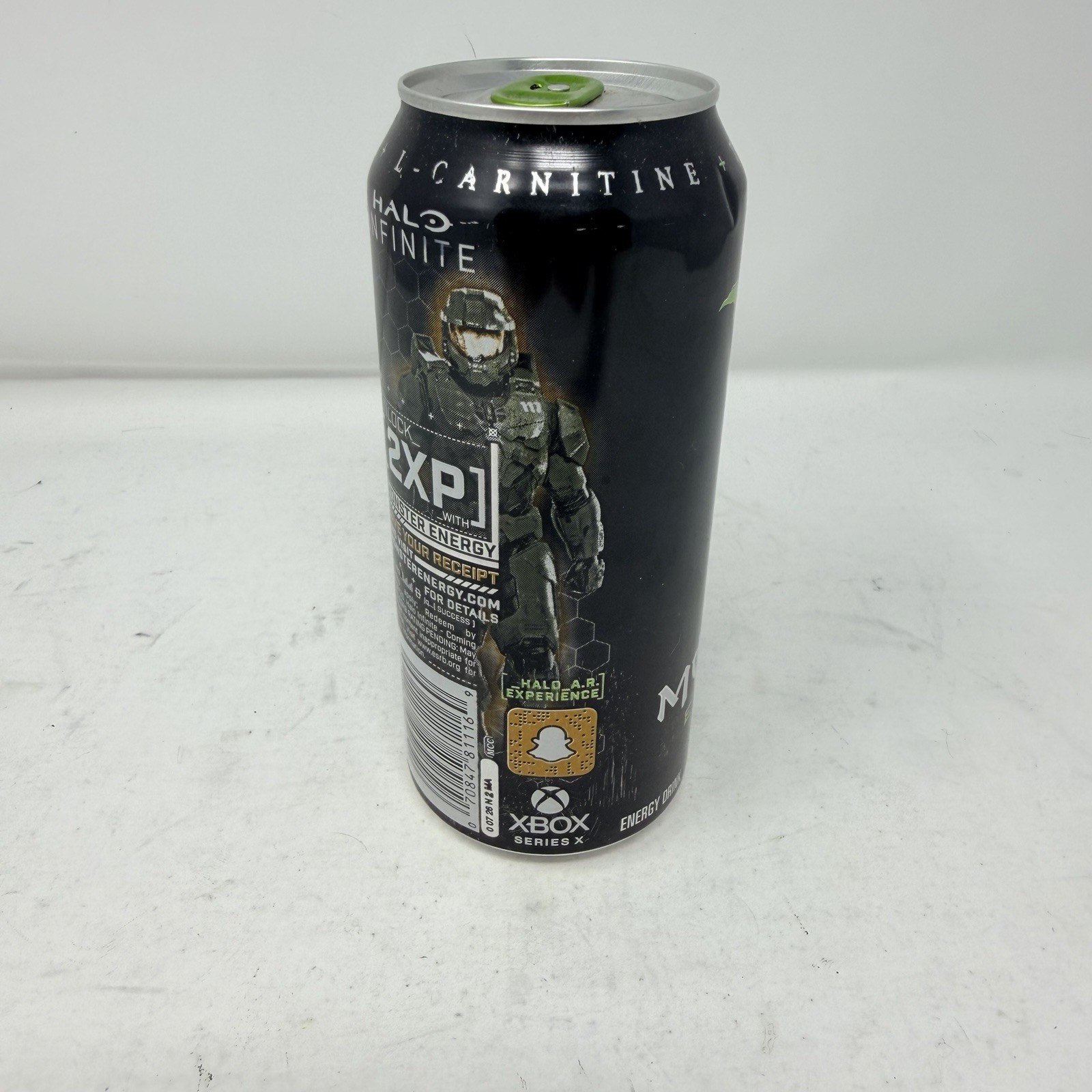 Monster Energy Halo Infinity Can 500ml 0620B Rare Microsoft Master Chief