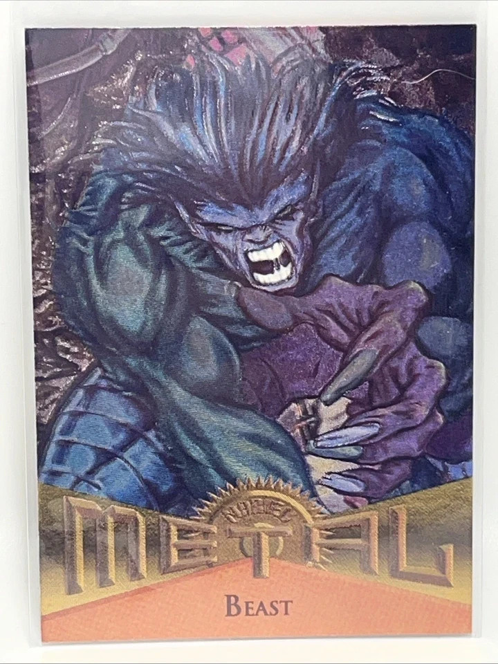 1995 Fleer Marvel Metal Cards (1-138) - You Pick -  5+ Cards NM