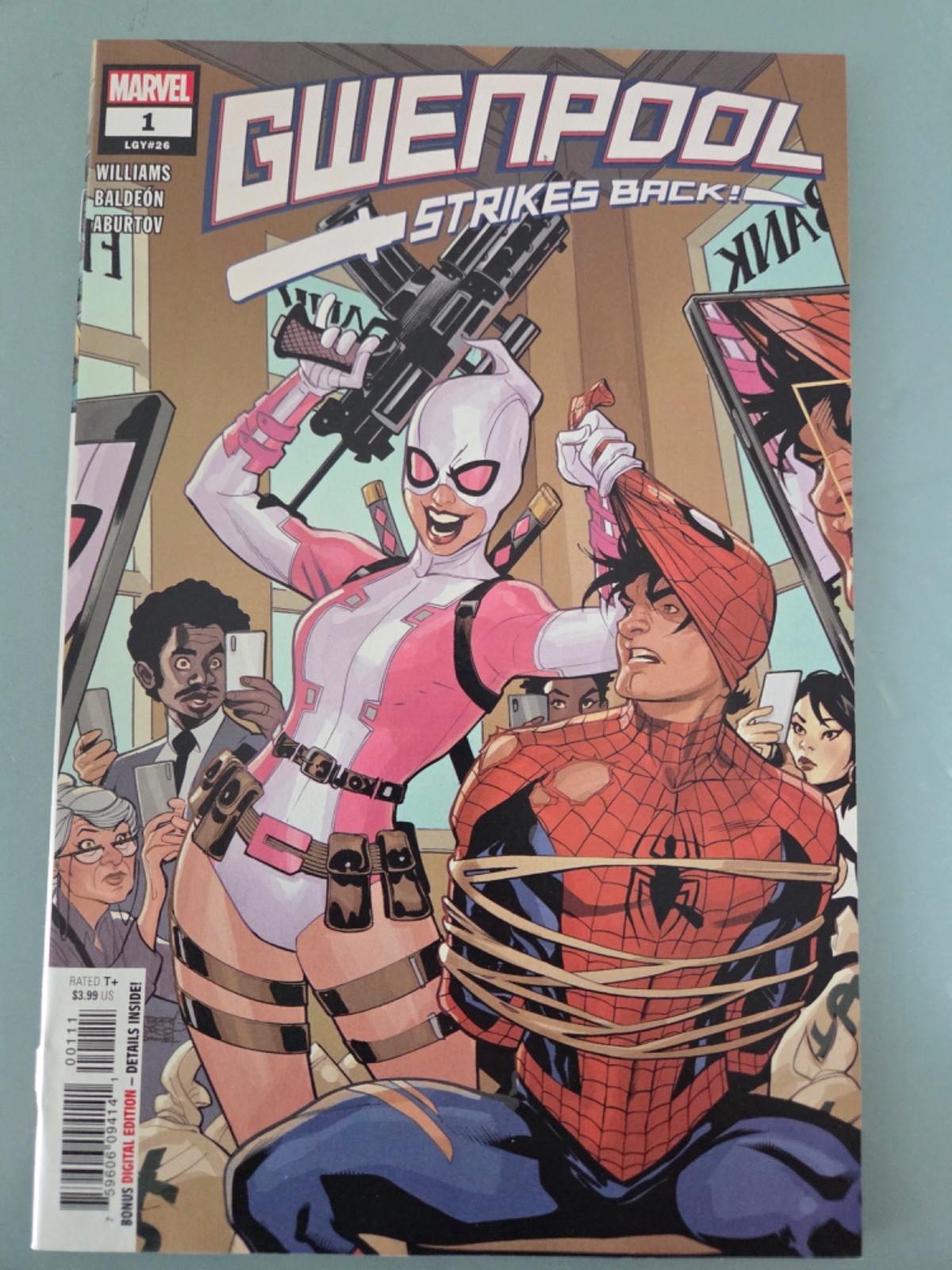 GWENPOOL STRIKES BACK #1 (2019) MARVEL COMICS SPIDER-MAN TERRY DODSON COVER