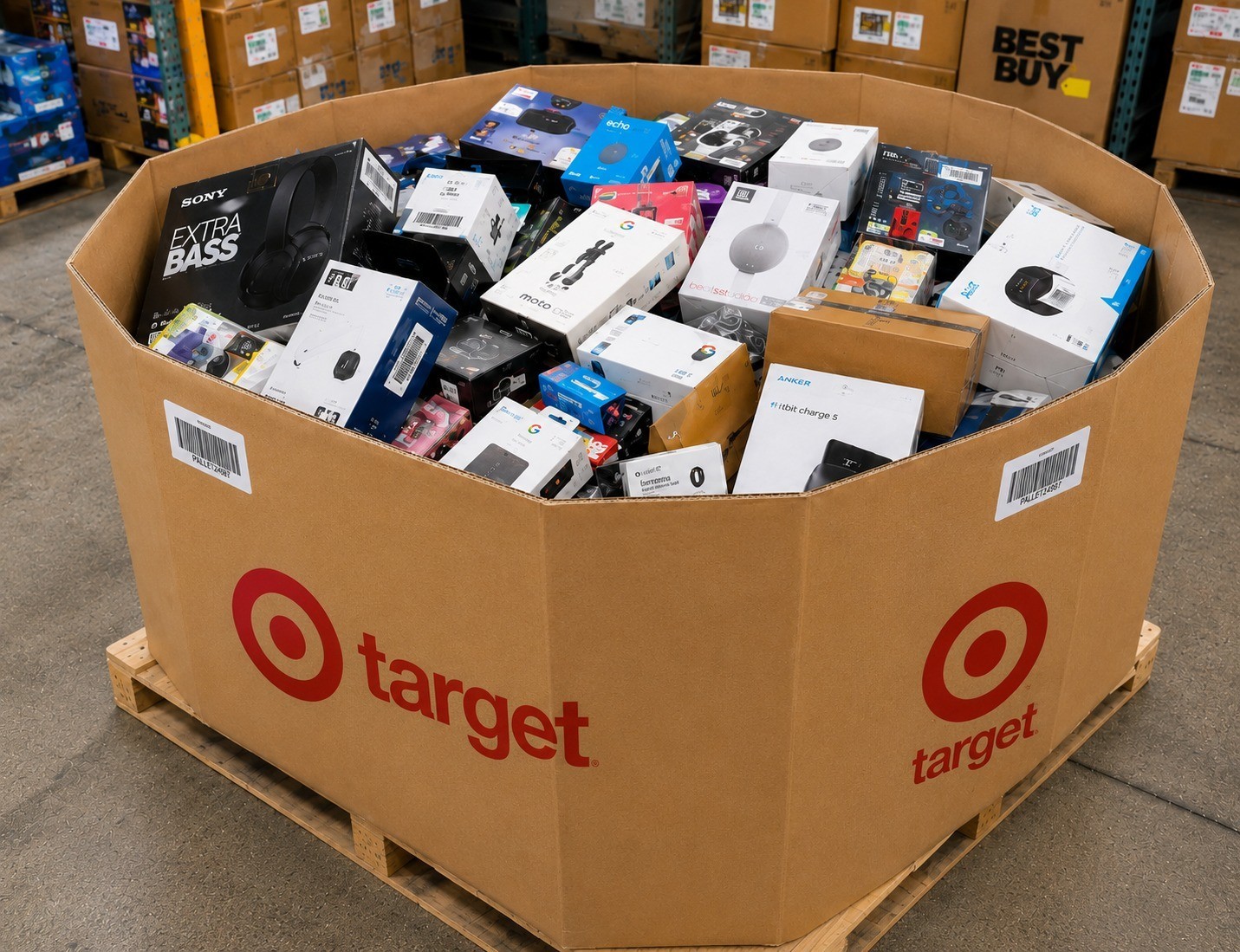 Target Wholesale Mixed Merchandise Mystery Box – Retail Deals