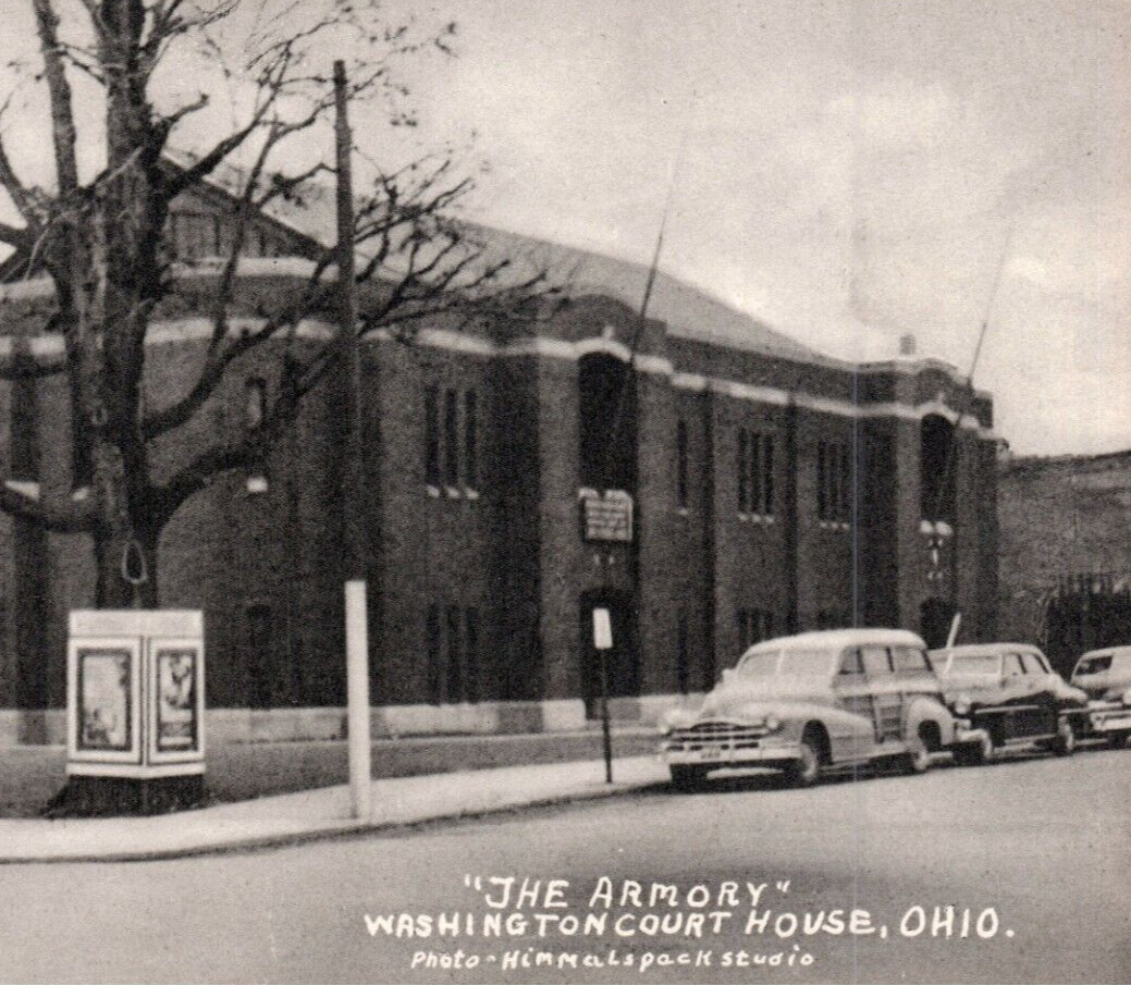 Vintage c1940\'s Postcard Washington Court House Ohio \