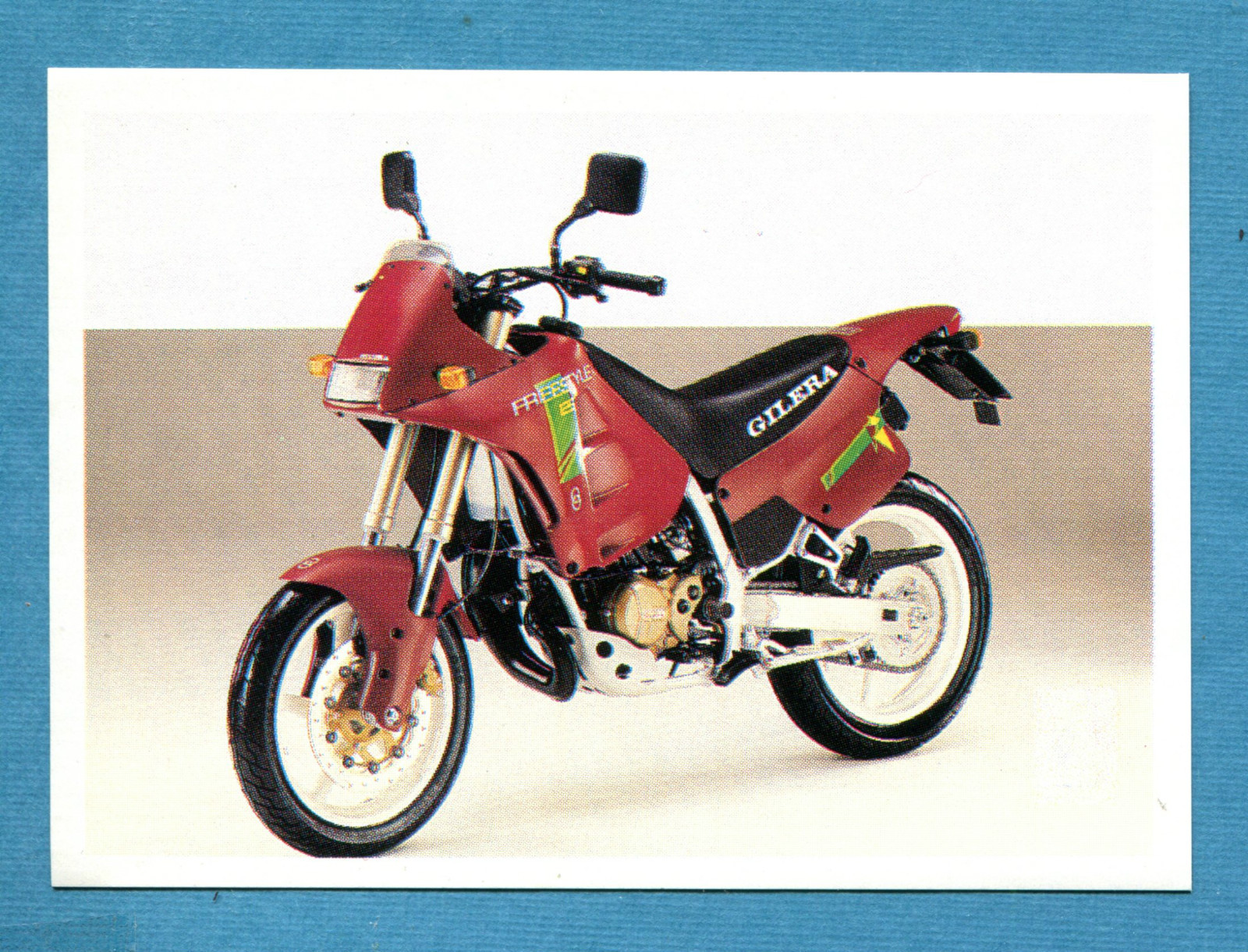 MOTORCYCLE - Stickline - Figure Sticker No. 76 - GILERA FREESTYLE 125 - New 
