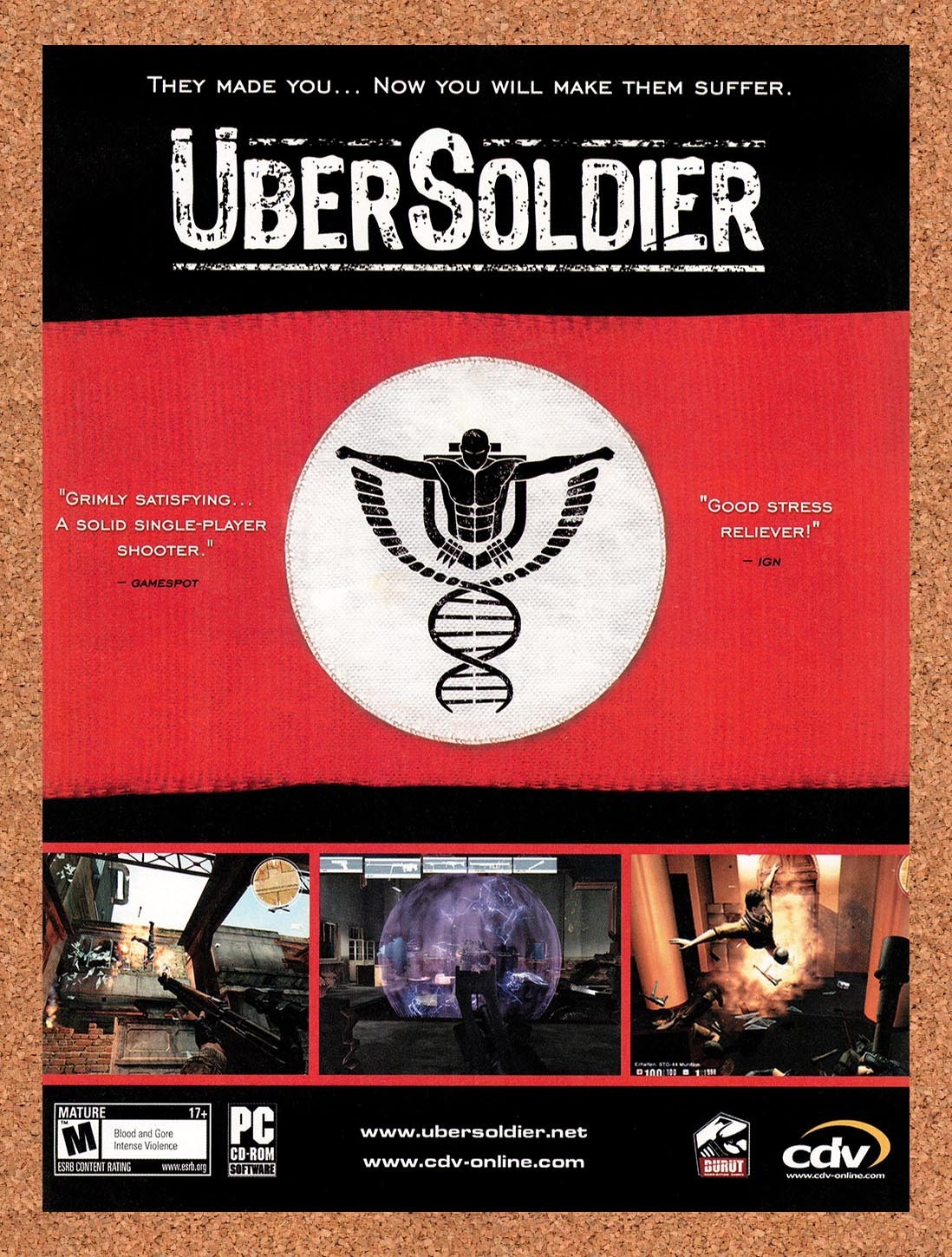 2006 UberSoldier PC Original Advertisement / Retro Promo v1