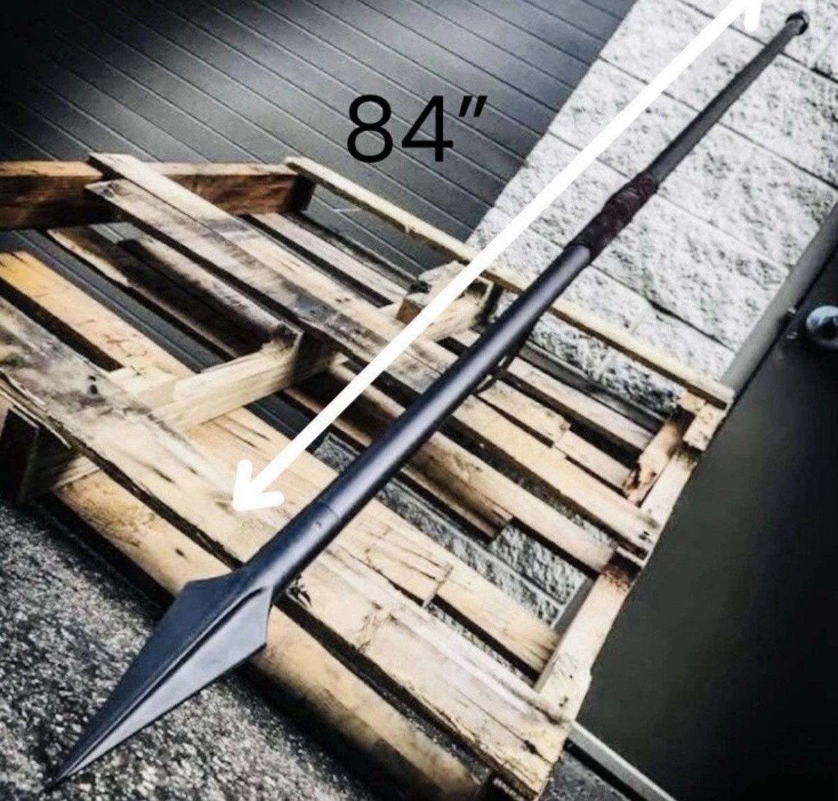 Medieval 300 Spartan Spear Hand Forged Spear Ottoman Style Viking Metal Spear