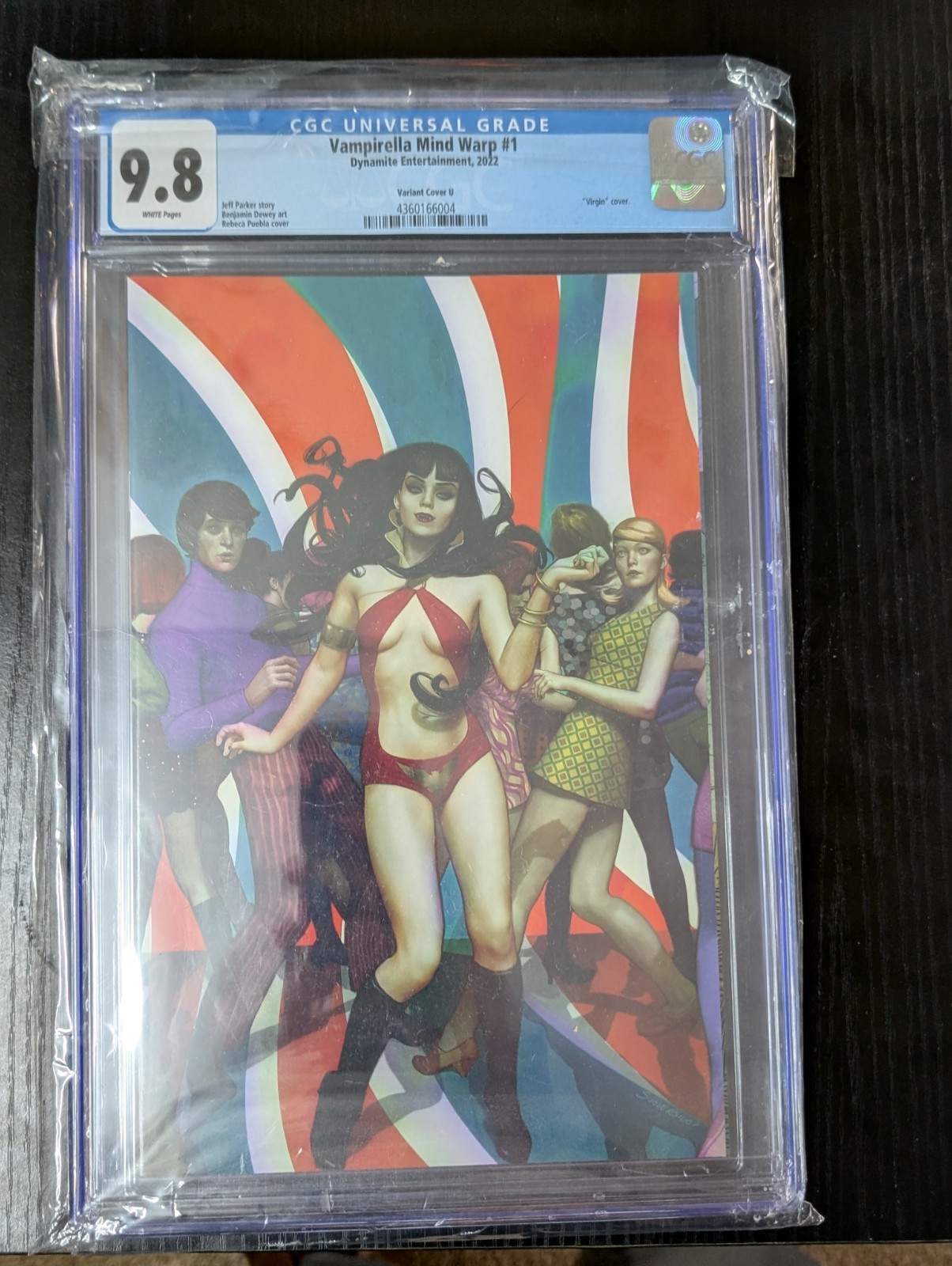 Vampirella Mind Warp #1 Cover U 1:7 Puebla Virgin Variant CGC 9.8 White