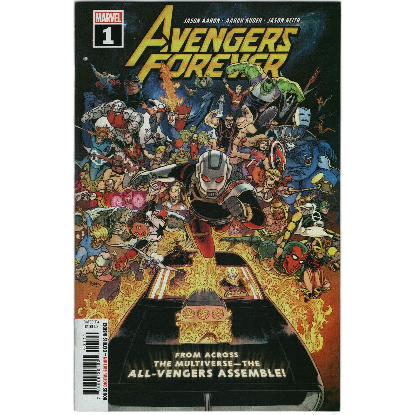 FOREVER AVENGERS #1 1st App Appearance Captain Peggy Carter Dr Strange Marvel 2