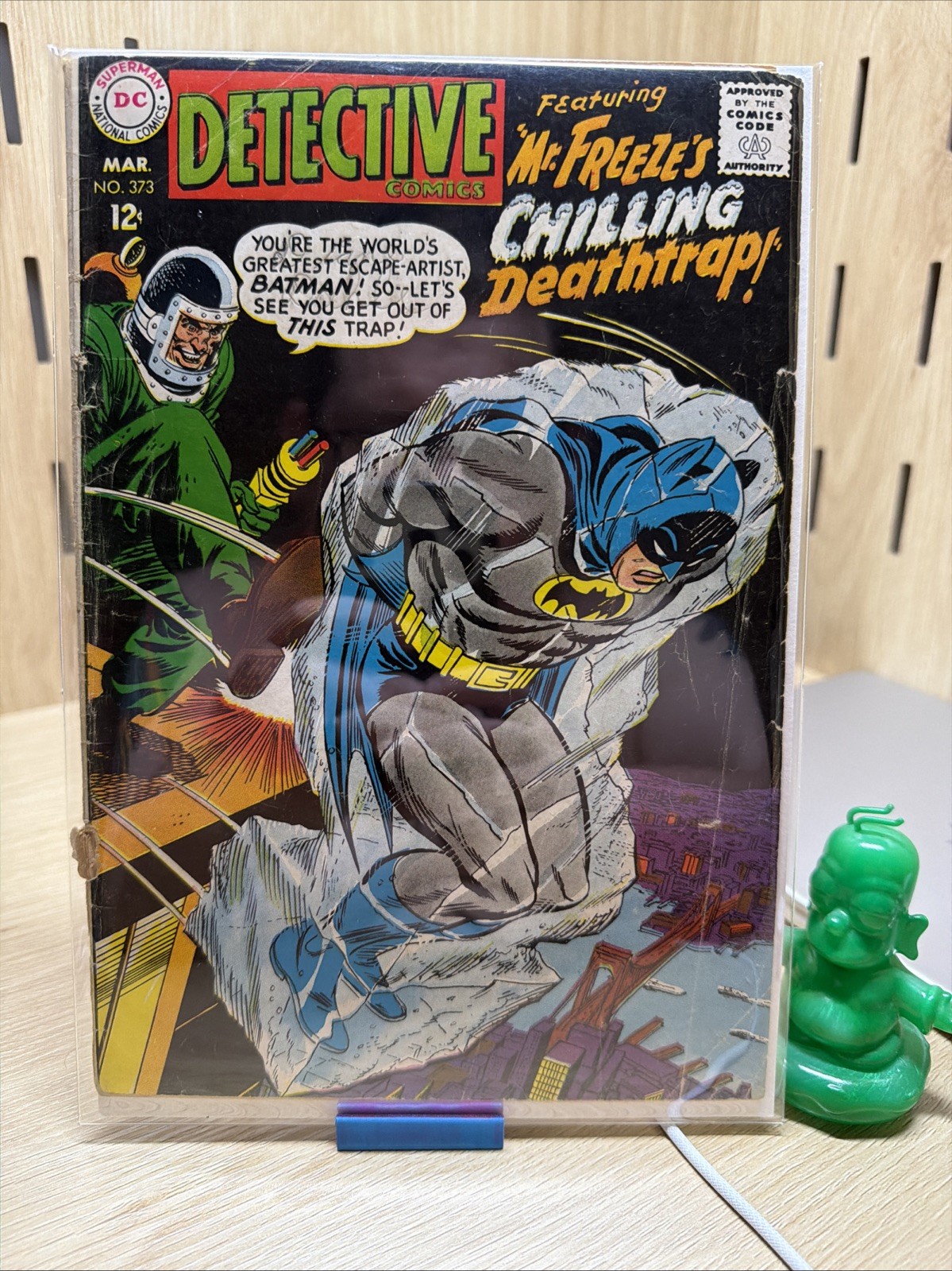 Detective Comics 373 DC Comics Batman March 1968 2nd Appearance of Mr. Freeze