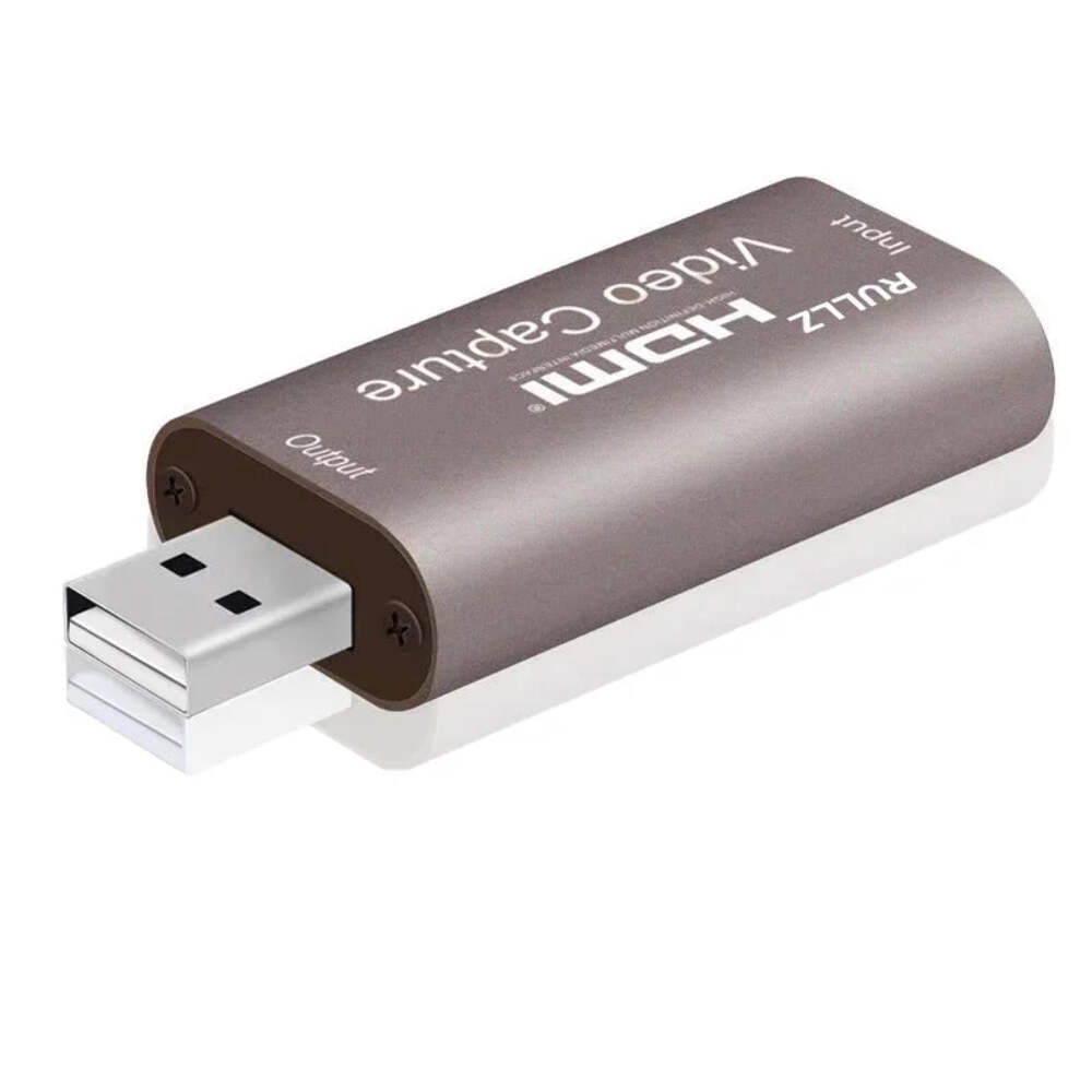 4K 1080p USB 3.0 Video Capture Card USB 2.0 HDMI Game Grabber Box for PS4 DVD Ca