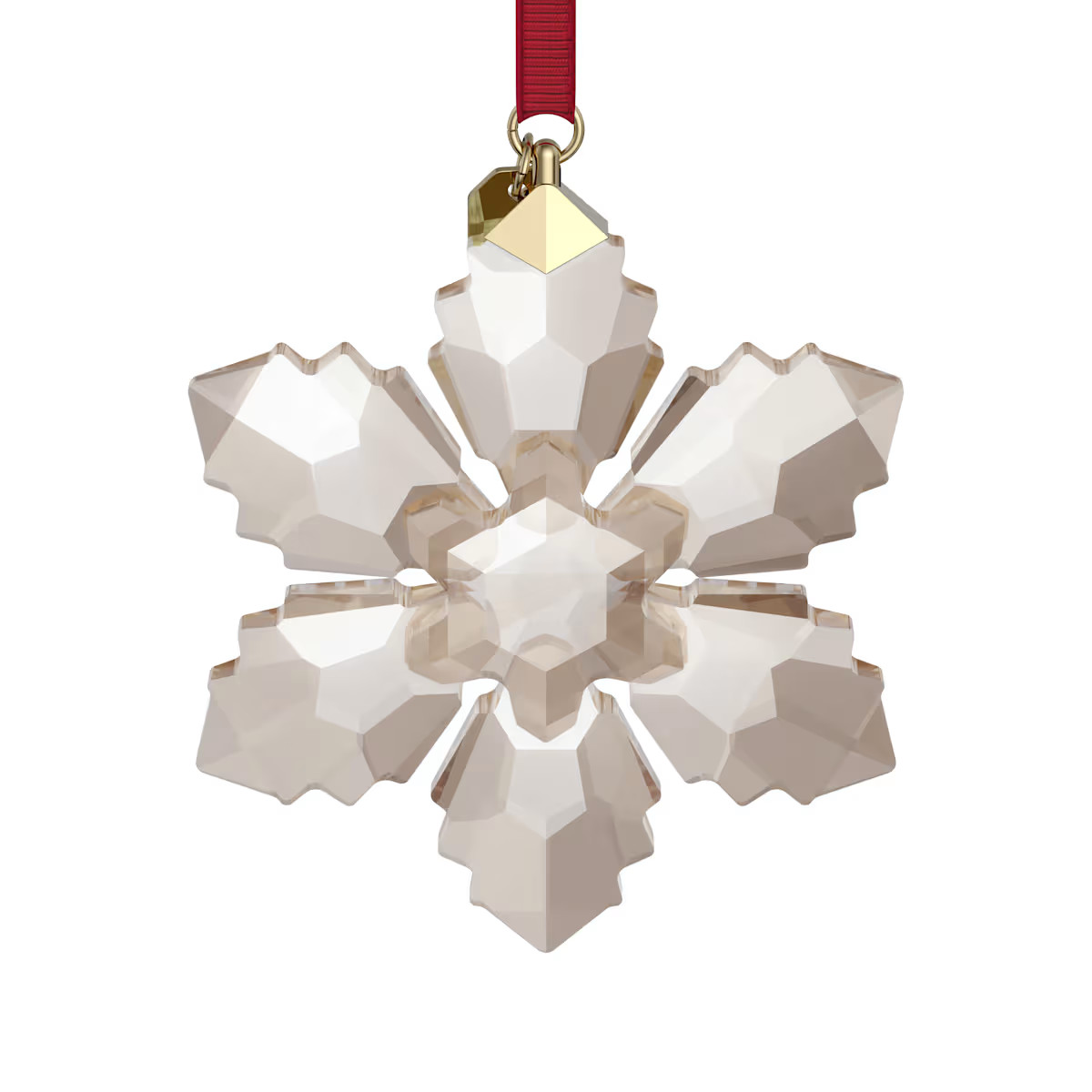 2026 Swarovski FESTIVE GOLD ANNUAL EDITION LARGE Ornament 5729037