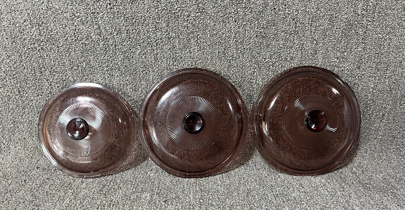 Vision Ware Replacement Lids 2 #23 V 1.5 C, 1 #17 V 1 C, Cranberry
