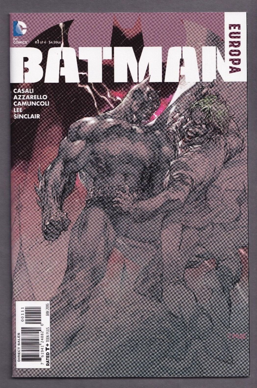 Batman Europa Issue # 1 DC Comics 2016 NM+ (00237)