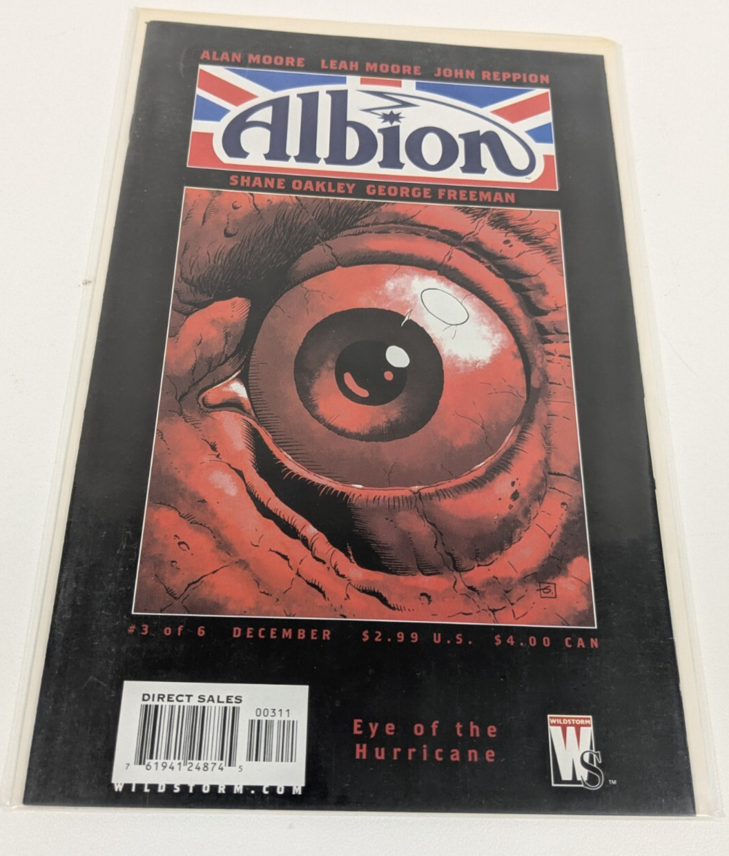 Albion #3 Wildstorm 2005 Dave Gibbons Cover Alan Moore Bag & Board