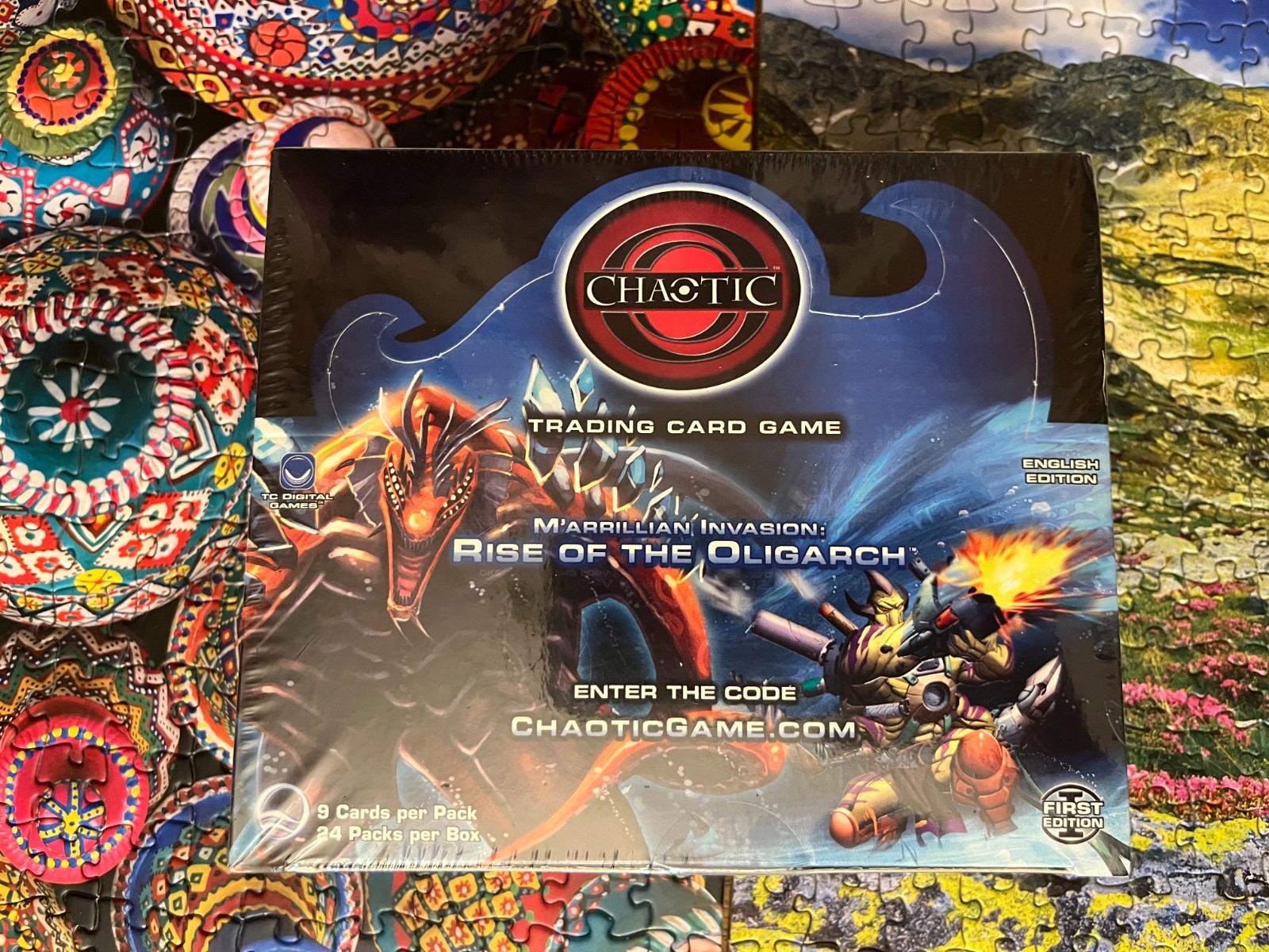 Chaotic TCG - M'arrillian Invasion Rise of the Oligarch 1st Edition Booster Box