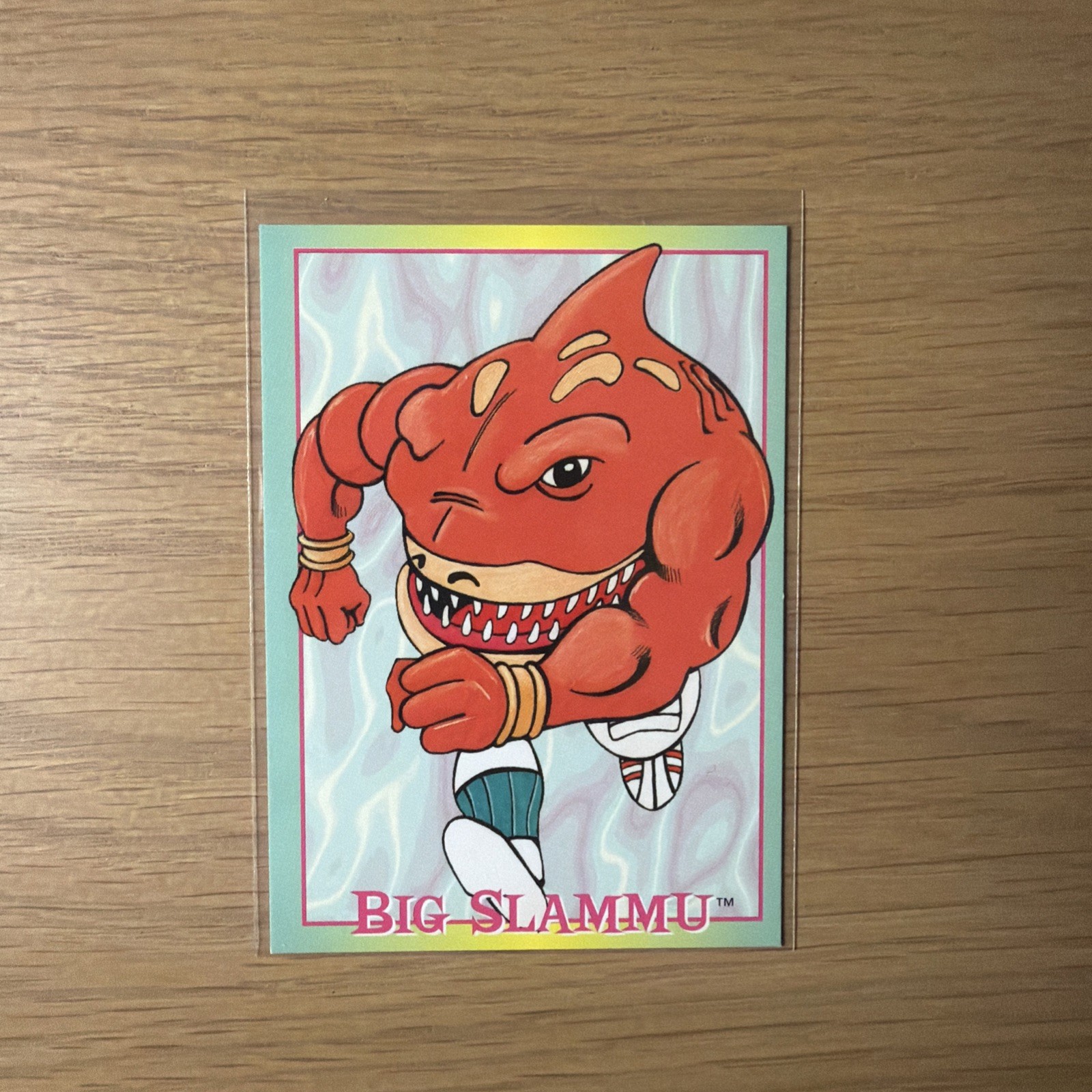 1995 Collectors Edge Street Sharks Big SLammu Promo #1 Card  