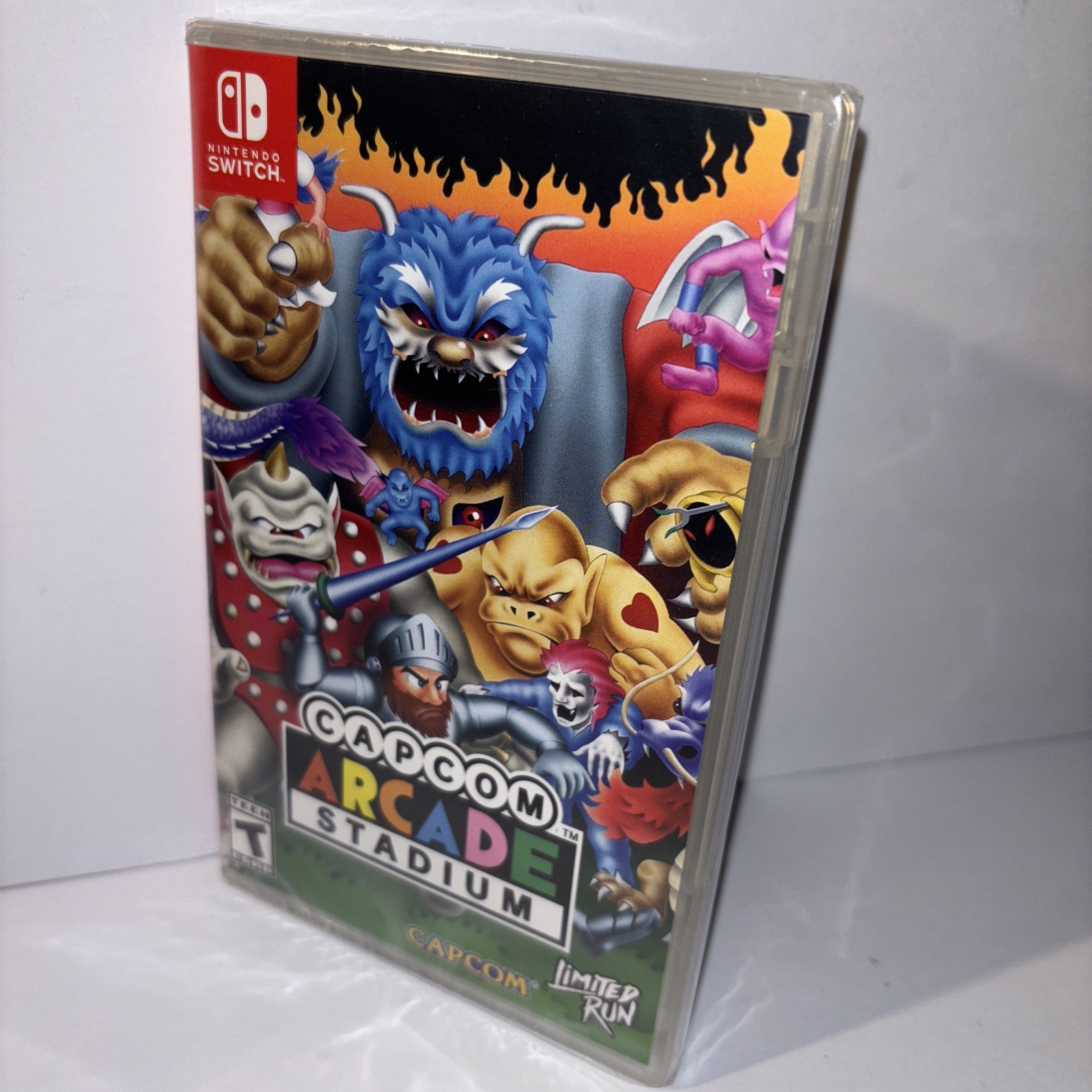 CAPCOM ARCADE STADIUM GHOULS N GHOSTS VARIANT LIMITED RUN GAMES U.S. ESRB NEW