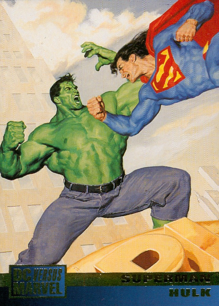 1995 FLEER/SKYBOX DC VERSUS MARVEL COMICS TRADING CARDS YOU PICK #1-99 (dan#40)