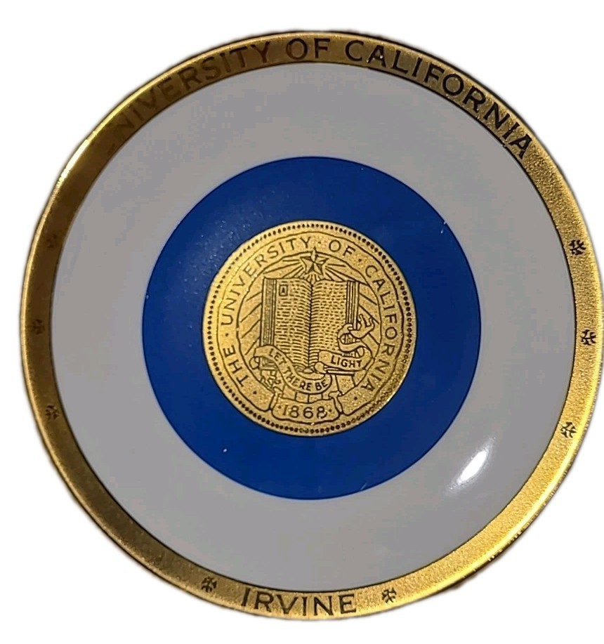 Vintage University of  California Irvinr Collectors plate