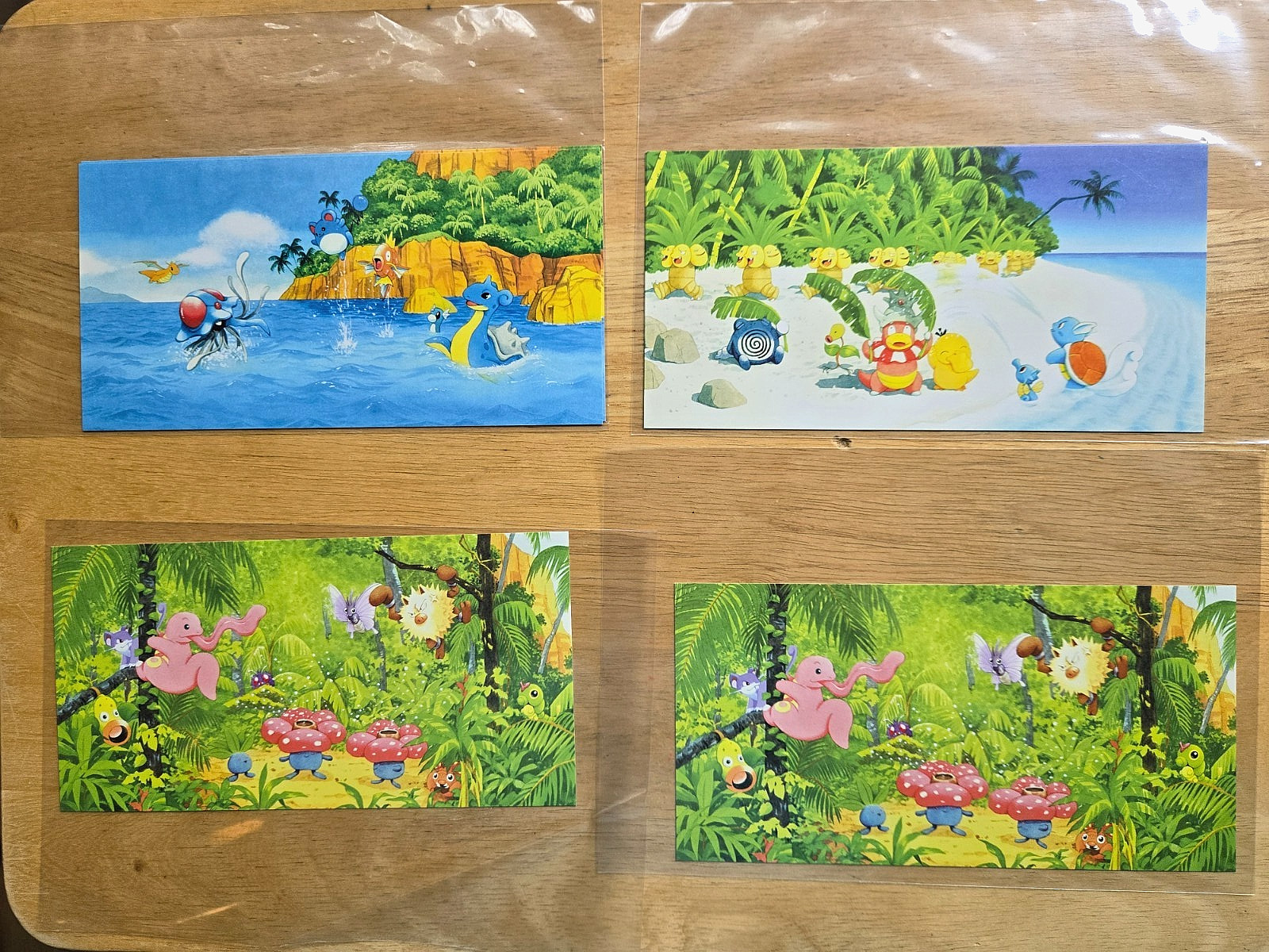 POST CARDS  -  SOUTHERN ISLANDS * TROPICAL ISLAND - 1995, 1996,1998 - NINTENDO