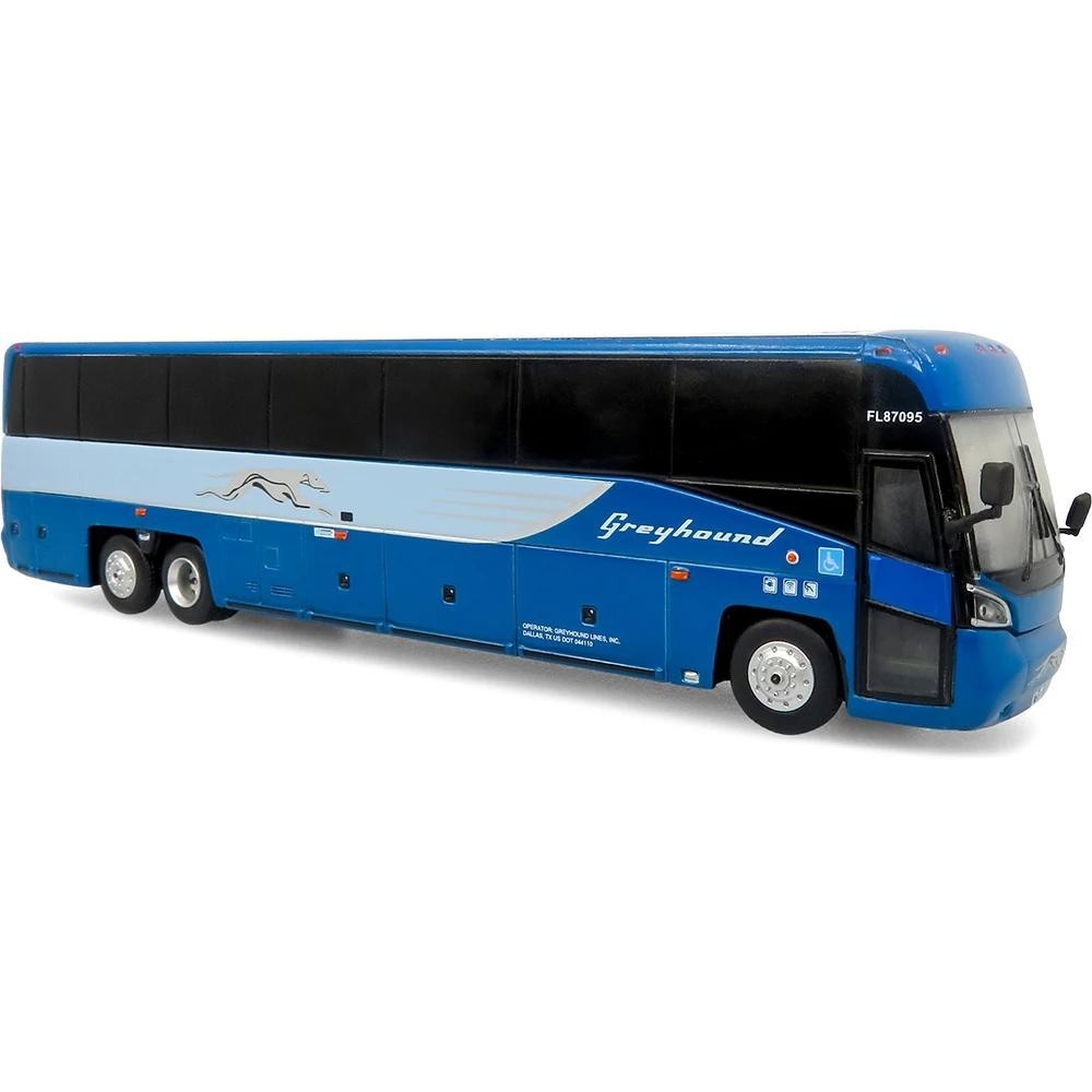 MCI D4520 Coach: Greyhound Lines 1:87 Scale Diecast Model Bus