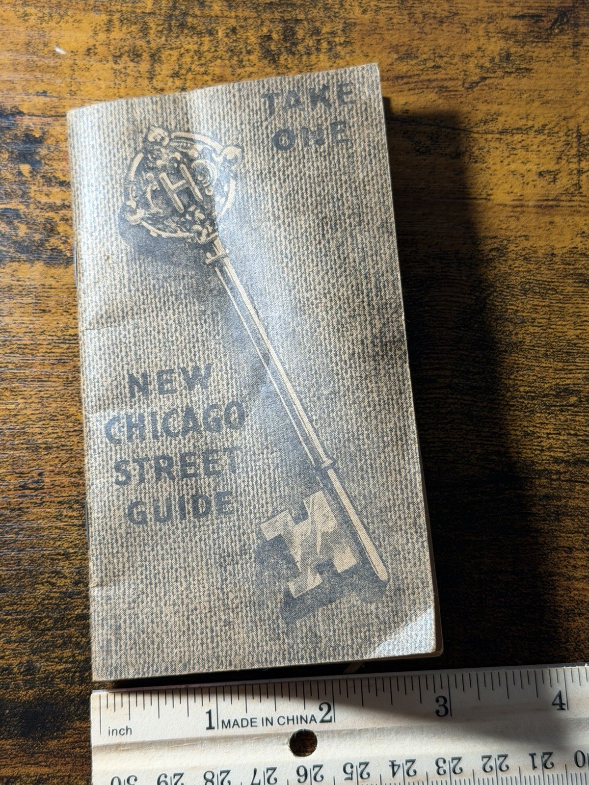 Vintage Chicago Street Guide Booklet Late 1930’s Or Early 40’s