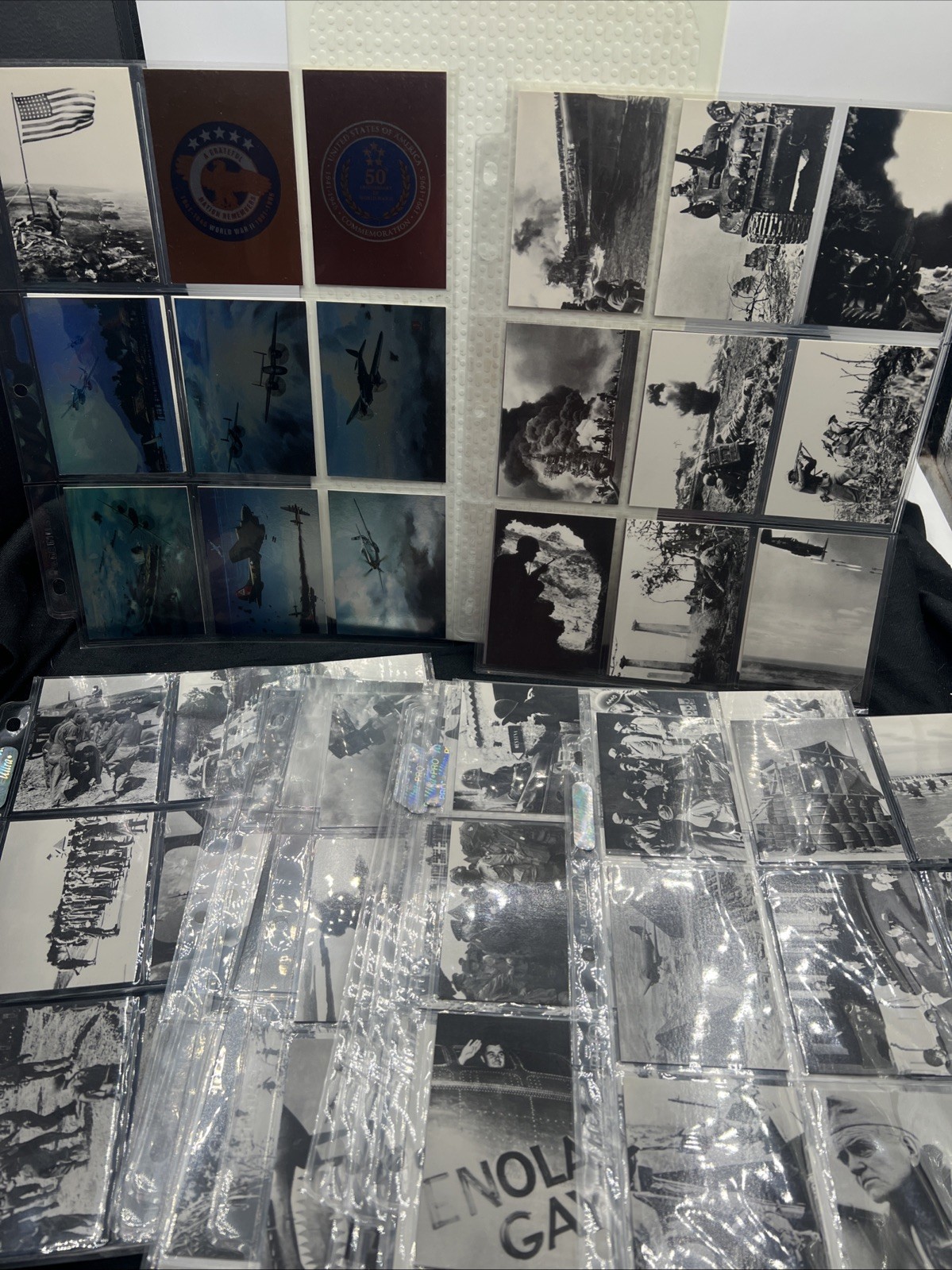 1994 WWII A GRATEFUL NATION REMEMBERS Complete Trading Card Set Plus Tekchrome