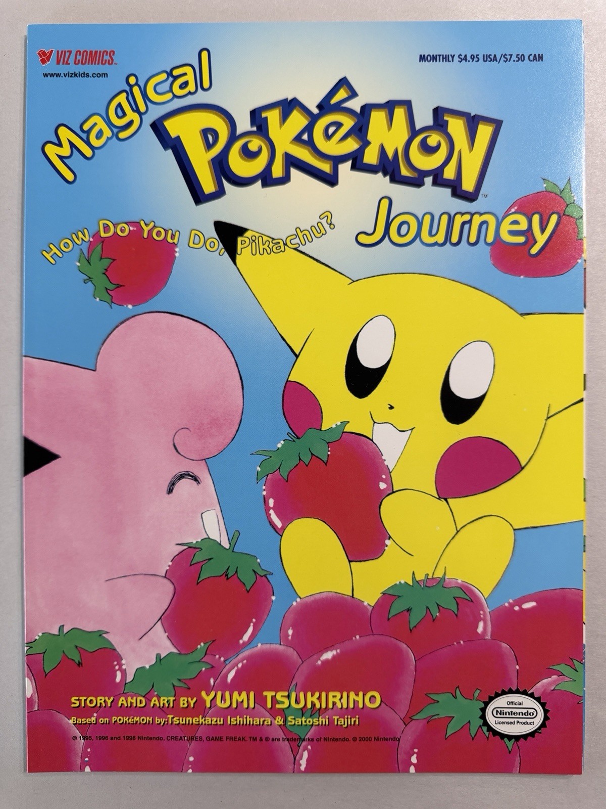 Magical Pokemon Journey How Do You Do Pikachu Vol 1 #1 Manga 🪄  Viz 2000