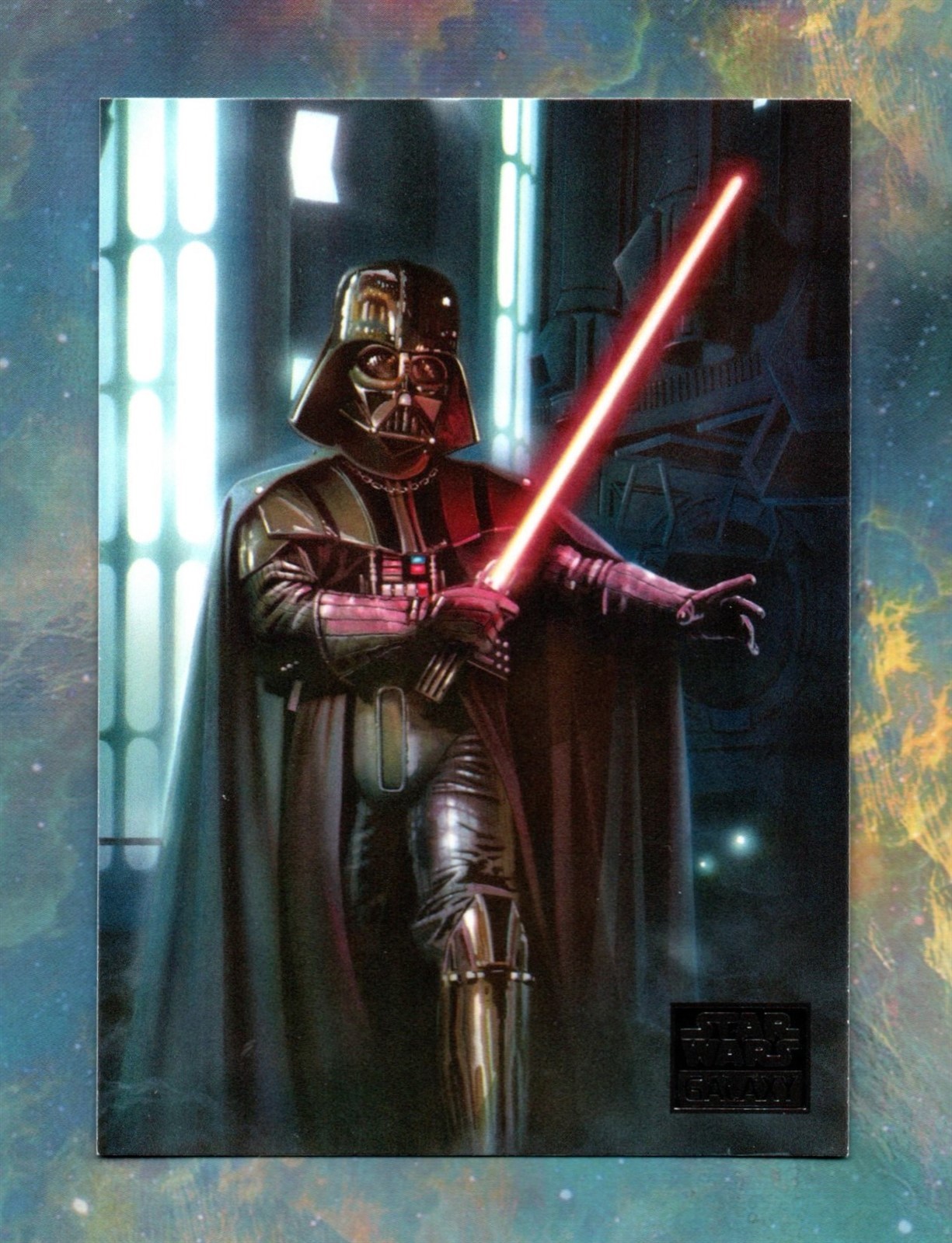 2012 Topps Star Wars Galaxy Series 7 BASE Card #27 / DARTH VADER'S REVENGE