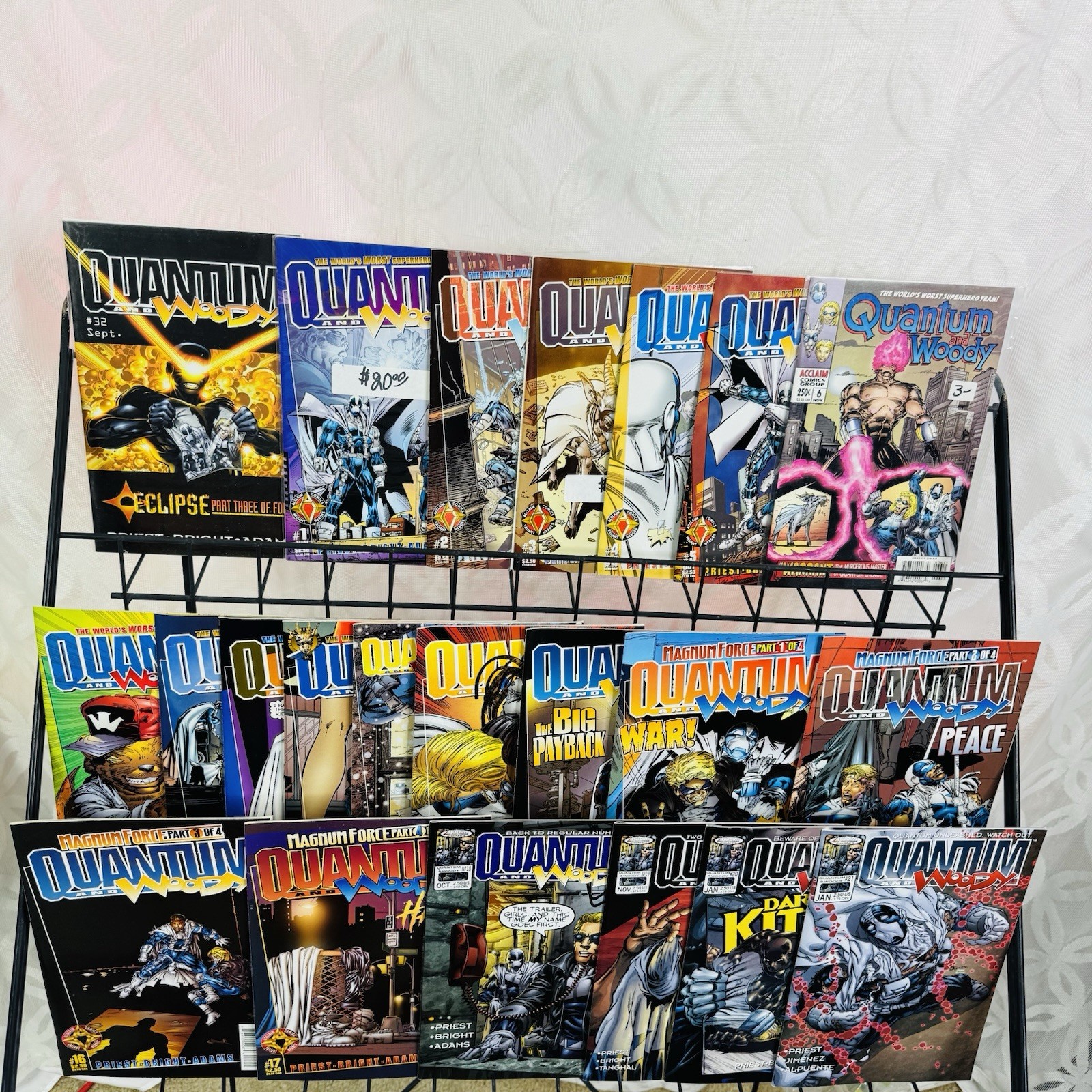 Quantum And Woody 1-21 32 Set Volume 1 Valiant Acclaim 1st App Vincent Van GOAT