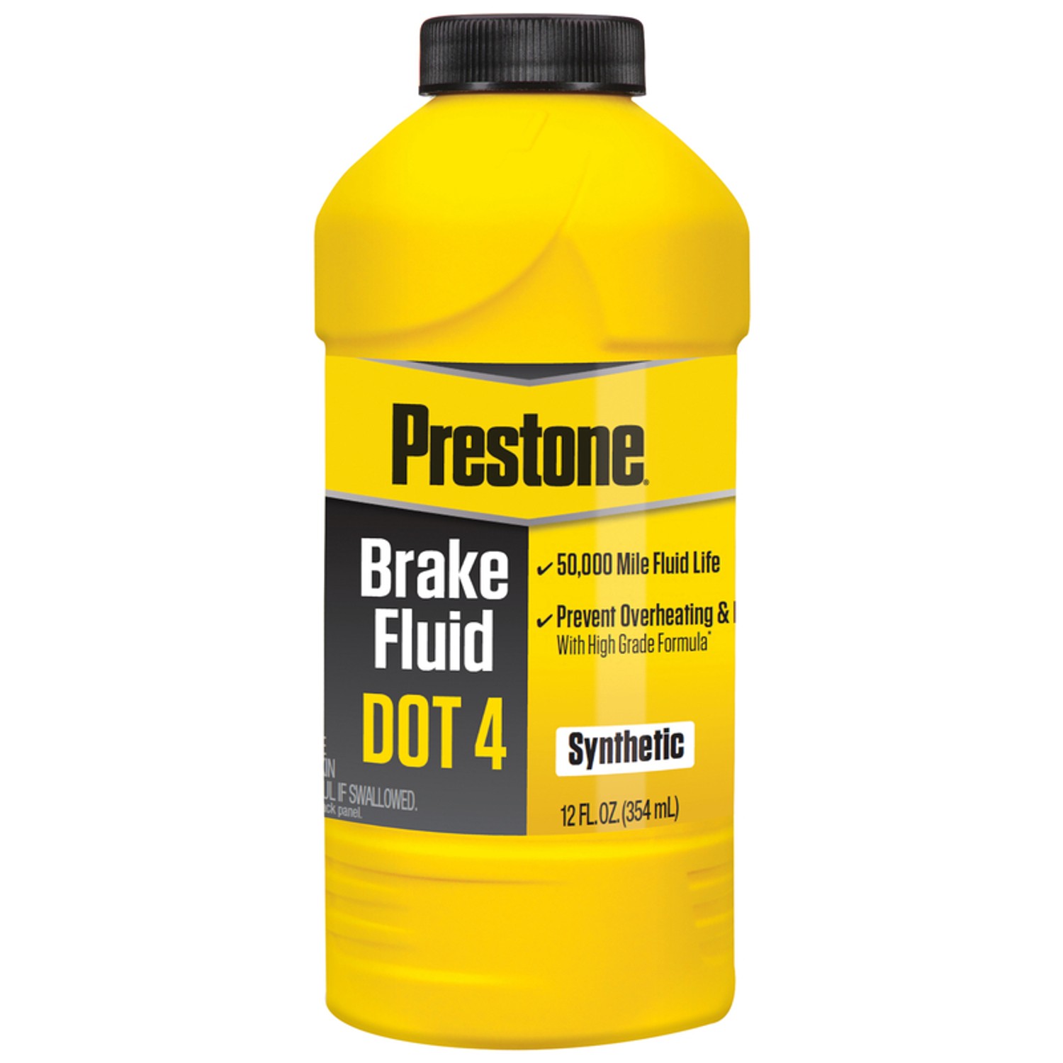 Prestone DOT 4 Brake Fluid 12 oz. (Pack of 12)