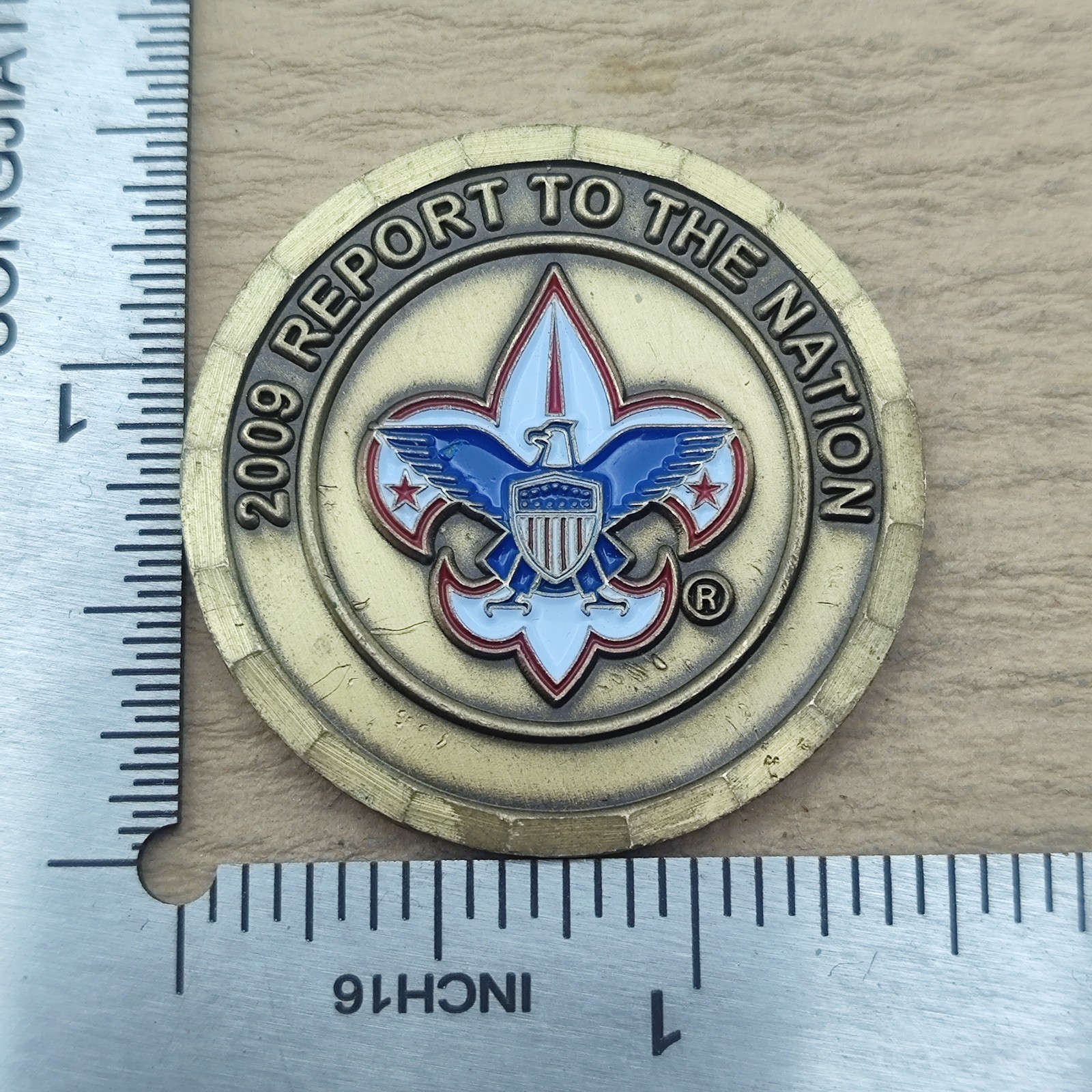 2009 Report to the Nation Challenge Coin