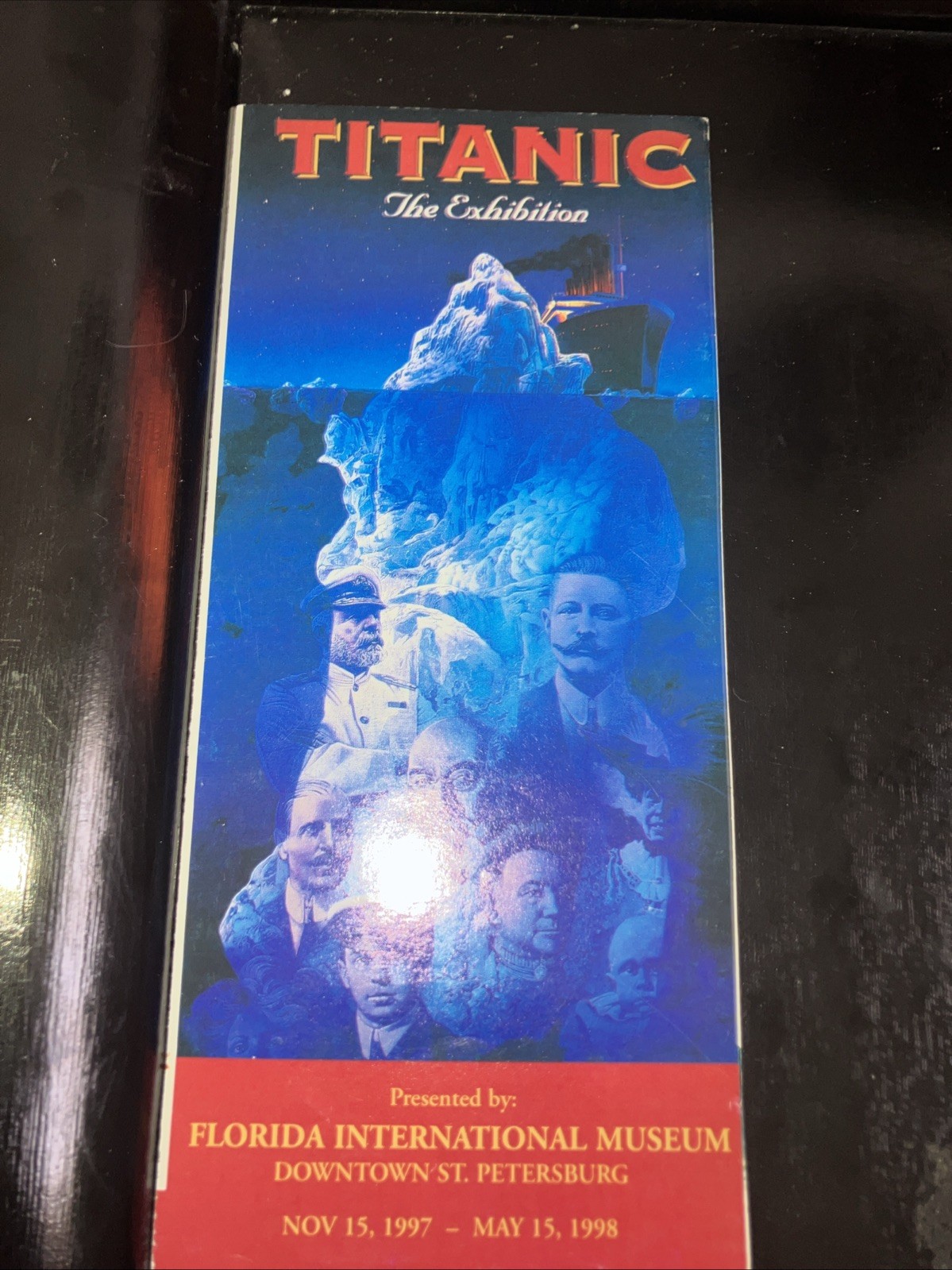 Titanic First Florida Exhibit 1997 Vintage Pamphlet Affordable Rare Must 4 Fans