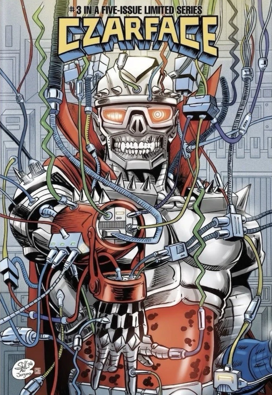 SOLD OUT CZARFACE: Stress Fracture #3 SIGNED +ART PRINT +Sticker Sheet ONLY 250