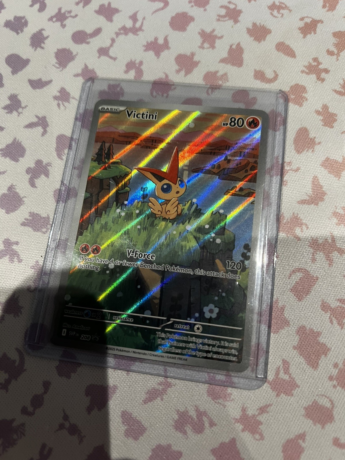 Victini 208 Holo Promo Scarlet & Violet Promo Pokemon Near Mint