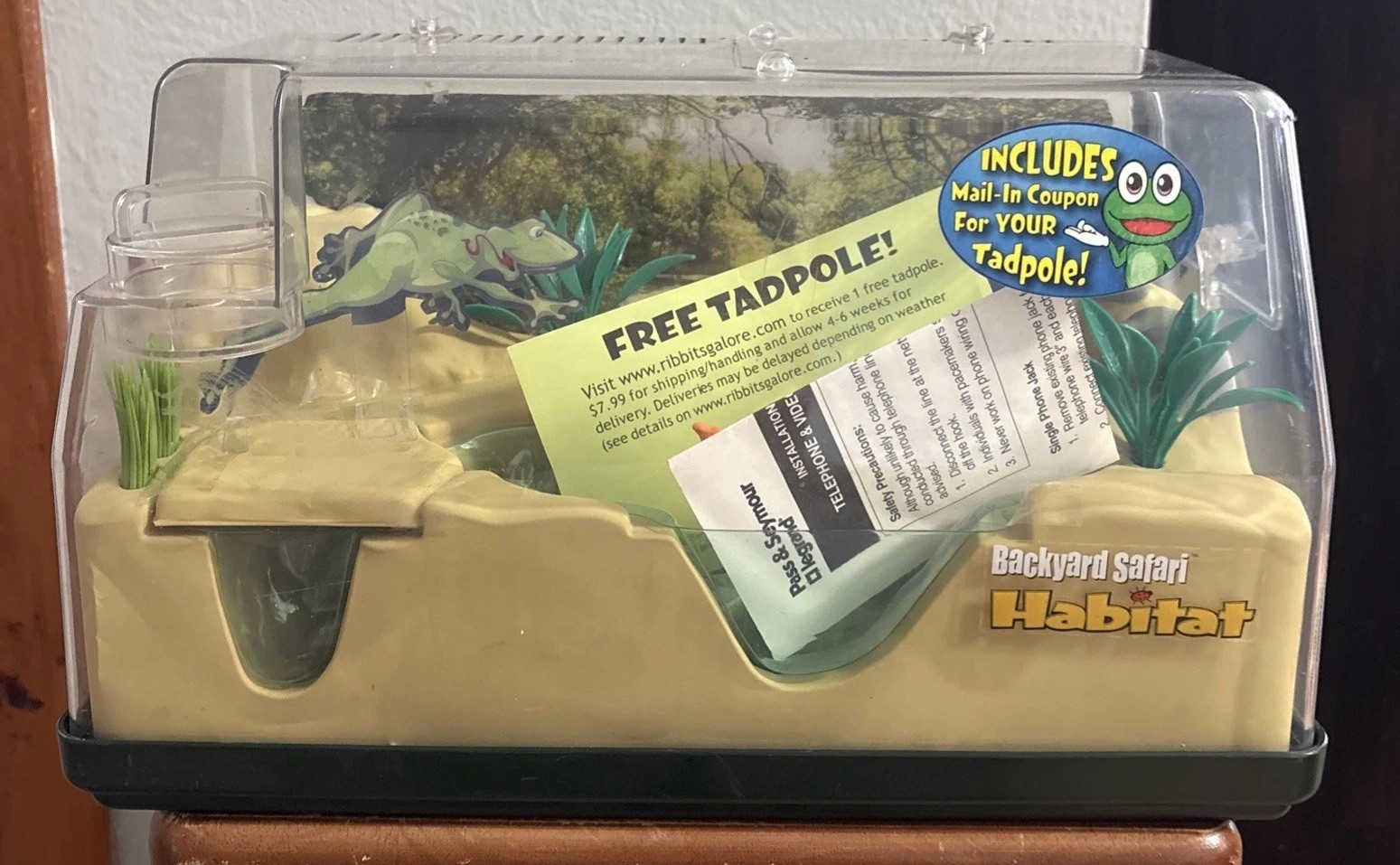 Backyard Safari Habitat TADPOLE 2008