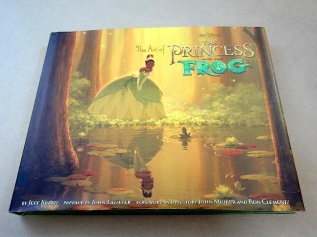 The Art of The Princess and the Frog Disney Book Studio Ghibli Style Rare Japan