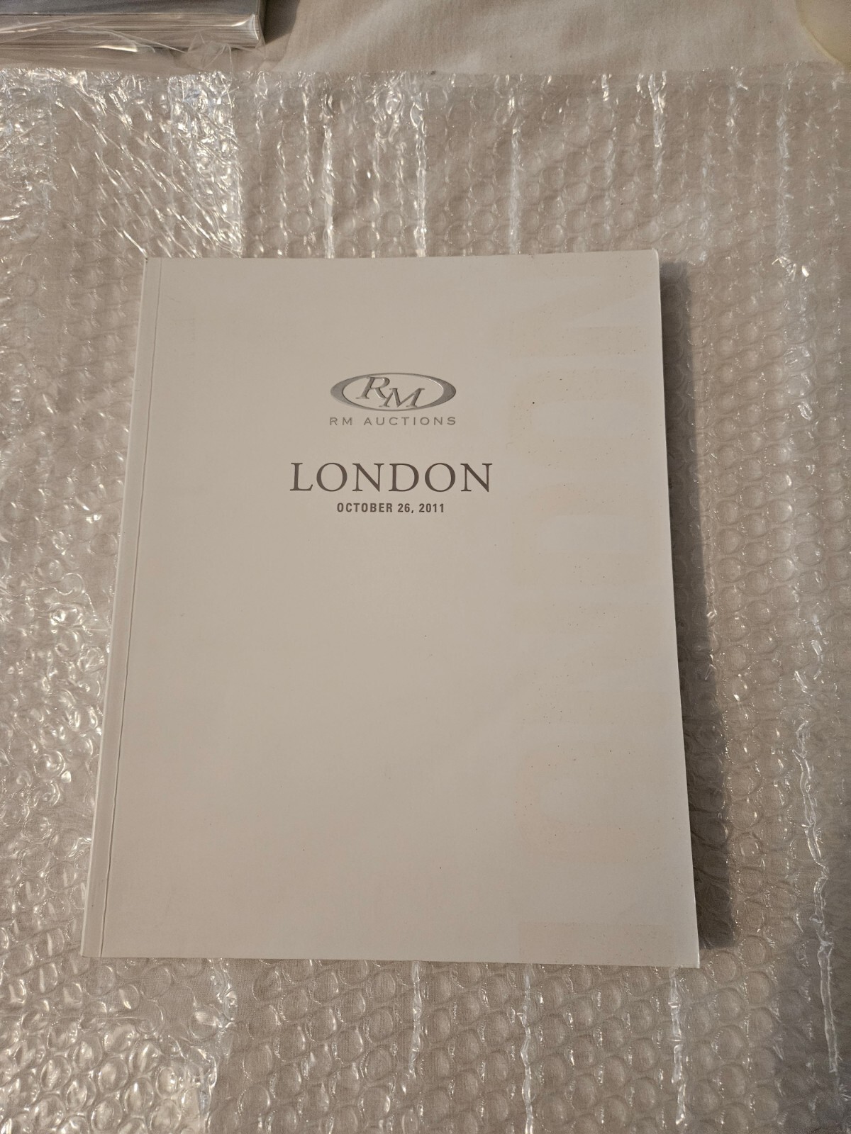 RM Sotheby\'s London October 26 2011 Auction Catalogue