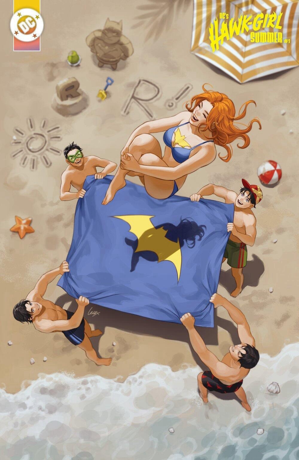 DC’s Hawk Girl Summer #1 (OS) - Leirex Card Stick Variant