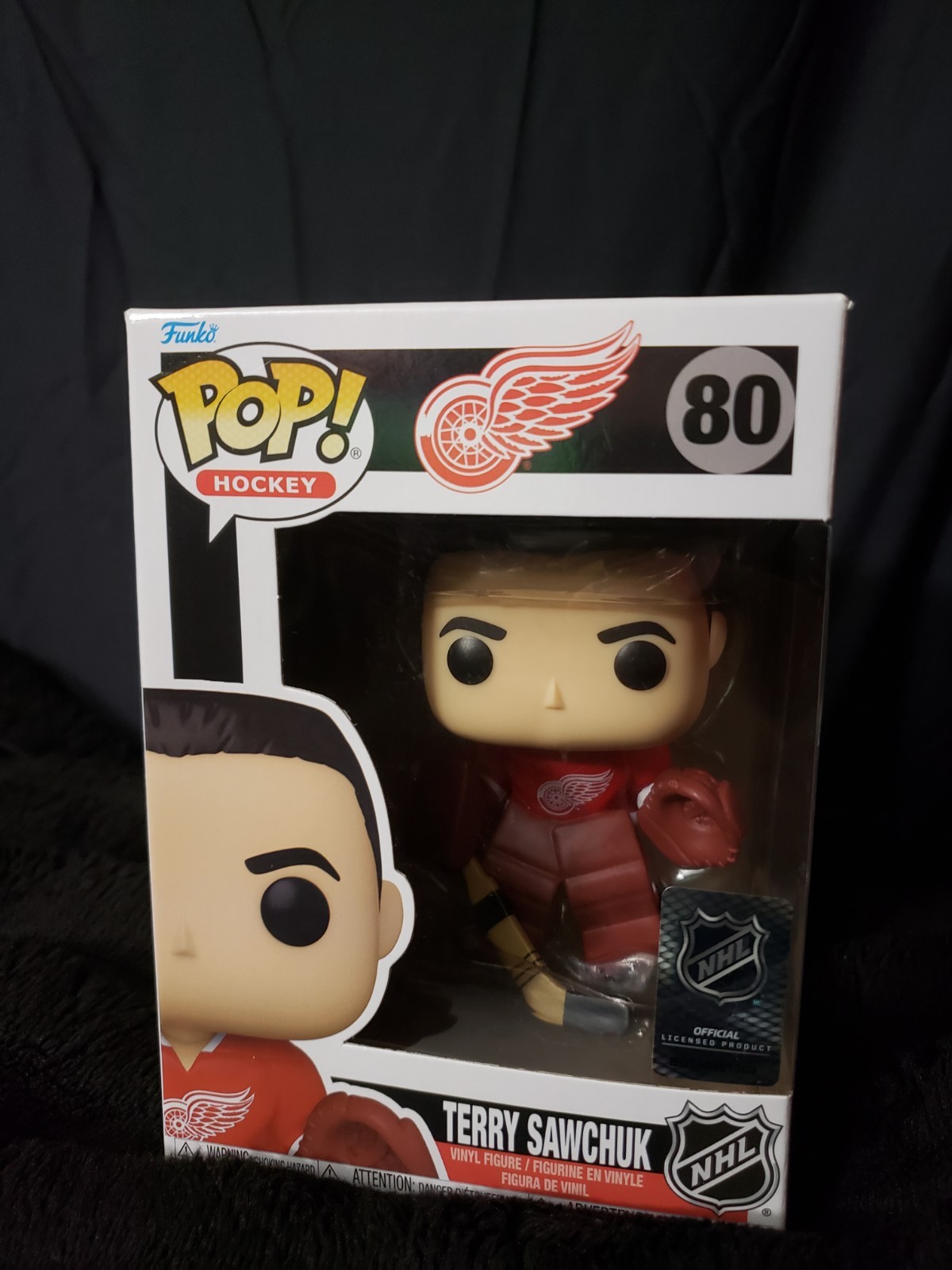 Funko Pop NHL: Detroit Red Wings - Terry Sawchuk Vinyl Figure #80