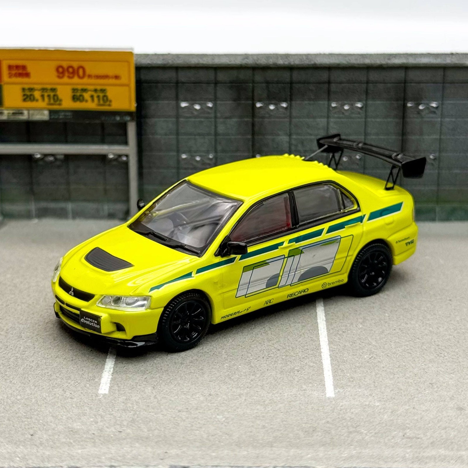 1/64 Lancer Evolution IX EVO 9 Diecast Alloy Model Car Collectible