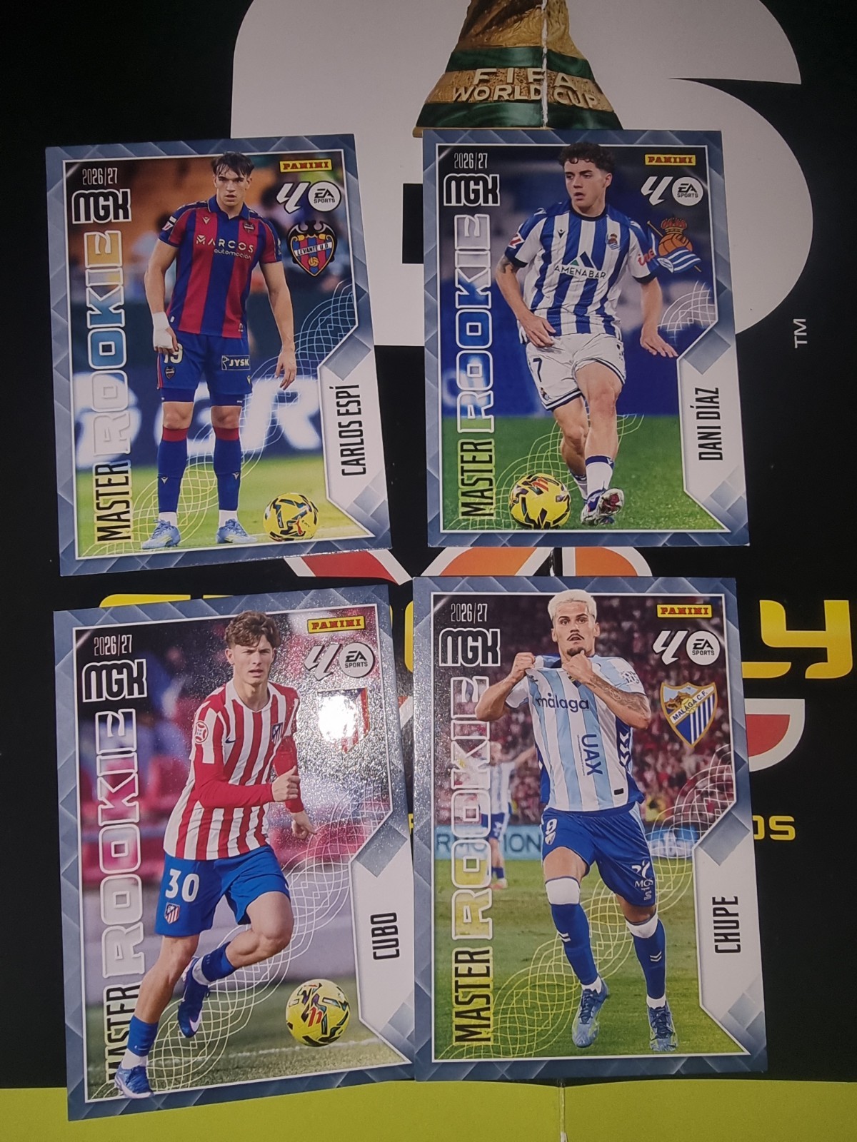 Panini Master Rookie MGR 2026/27 Lot 4 Football Rookie Cards
