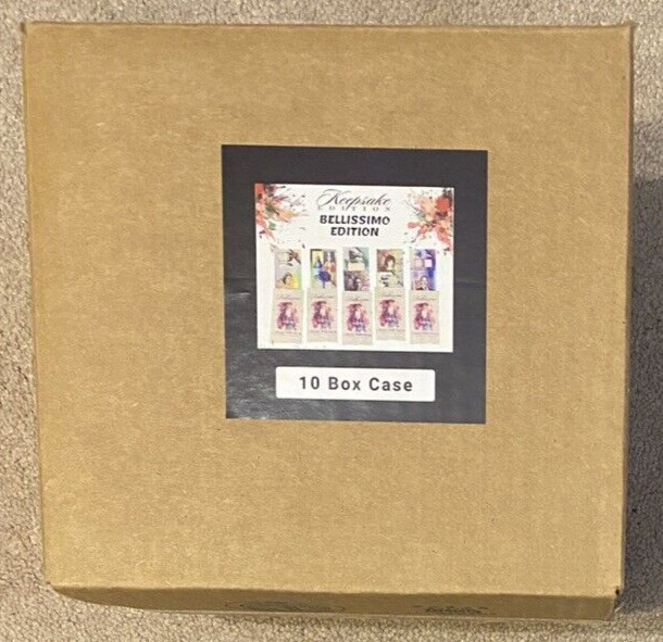 2023 Keepsake Bellissimo Edition Factory Sealed 10 Box Case