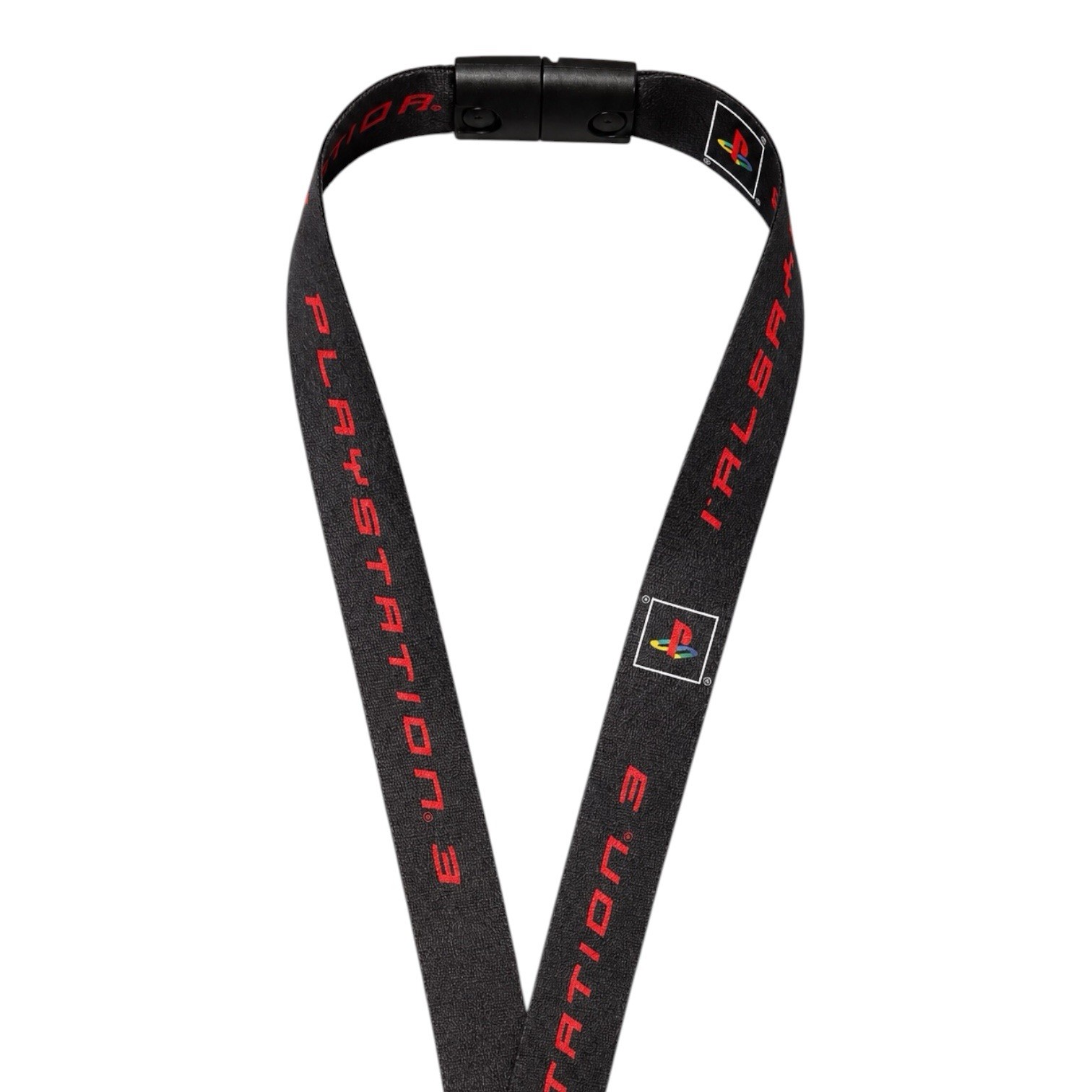 RARE 2006 Playstation 3 Black & Red Promotional Lanyard Chain Promo
