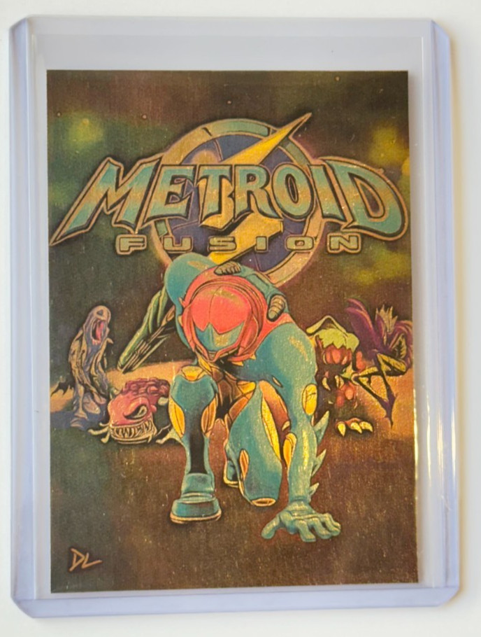Metroid Limited Gold Plated Edition Artist Signed \