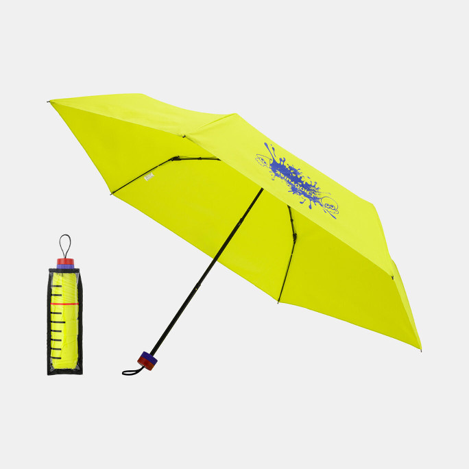 Nintendo  Splatoon 3 Folding Umbrella Yellow Official Lmited Japan New
