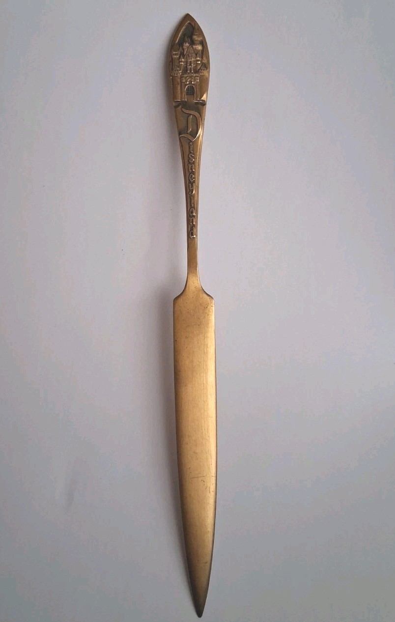 RARE 1954 Pre-Opening Disneyland Letter Opener valued at $200.00- $500.00