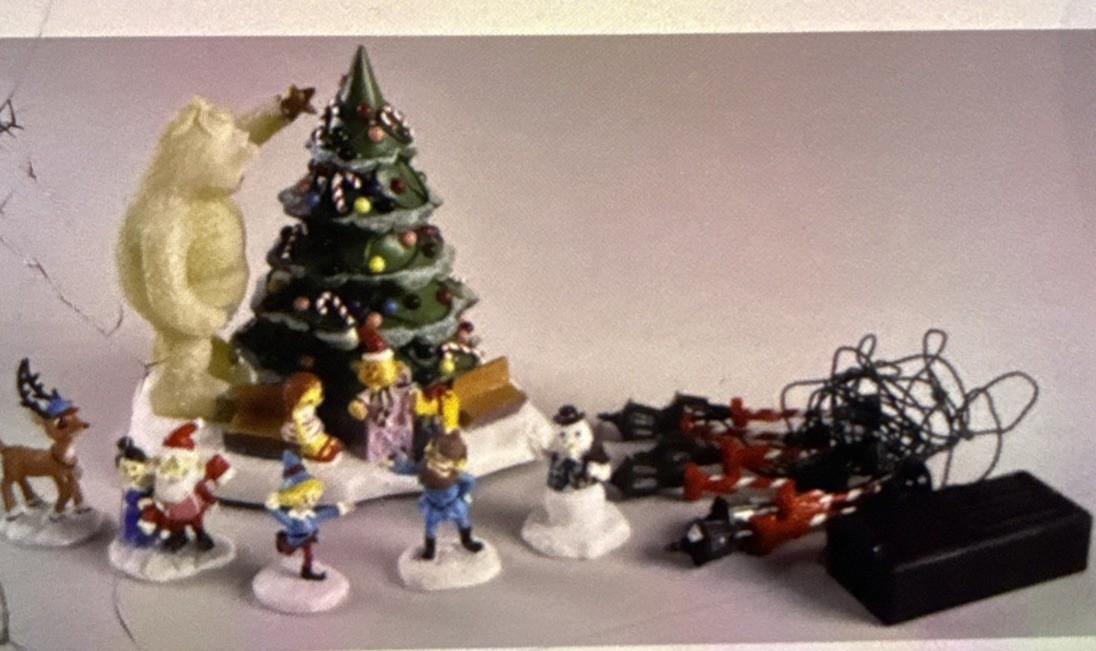 FACTORY SEALED RARE Hawthorne Village Bumble and Town Rudolph